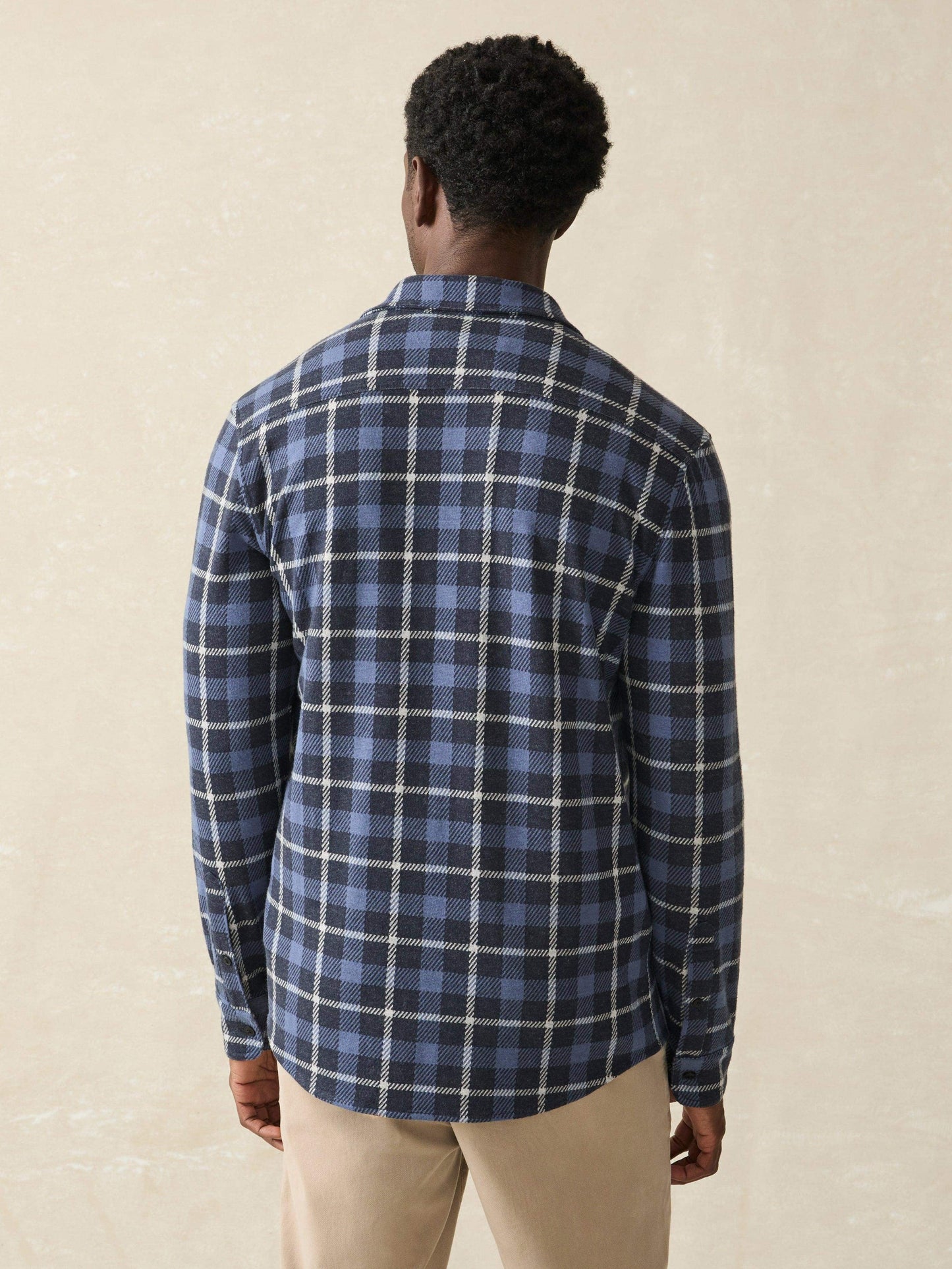 LegendTM Sweater Shirt - Blue Winds Plaid