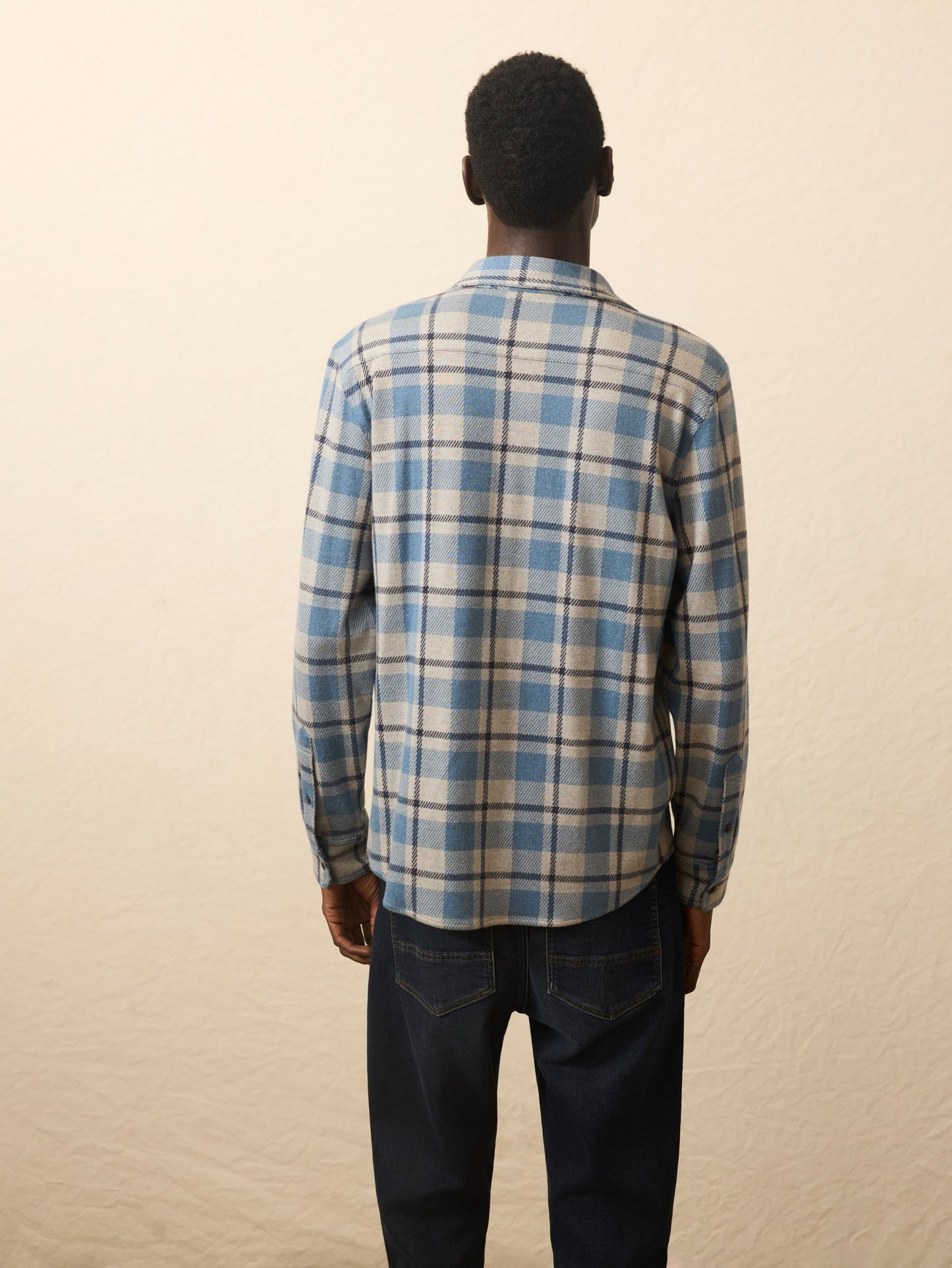 LegendTM Sweater Shirt - Overcast Ocean Plaid
