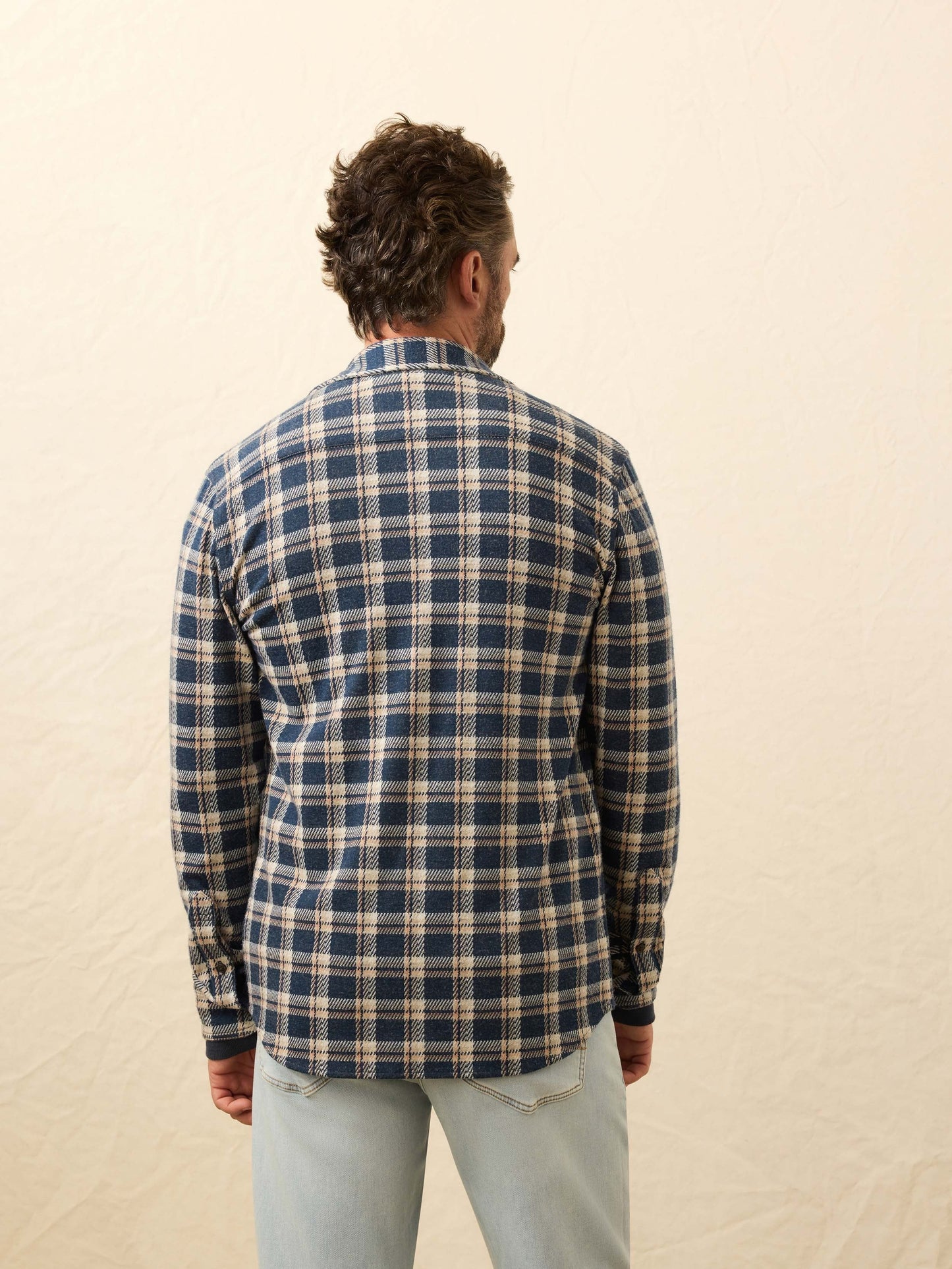 LegendTM Sweater Shirt - Golden Lake Plaid
