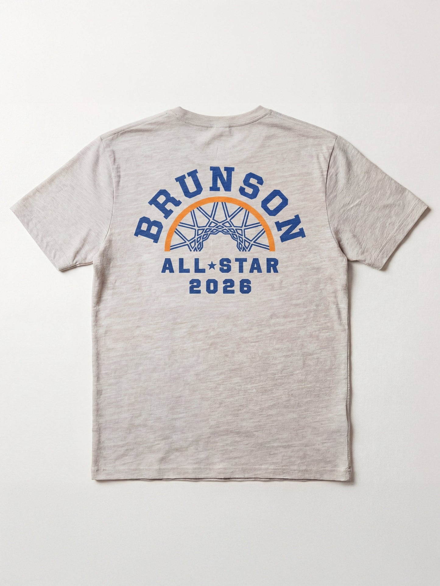 Jalen Brunson All-Star Weekend Sunwashed Tee - Island Dune Heather