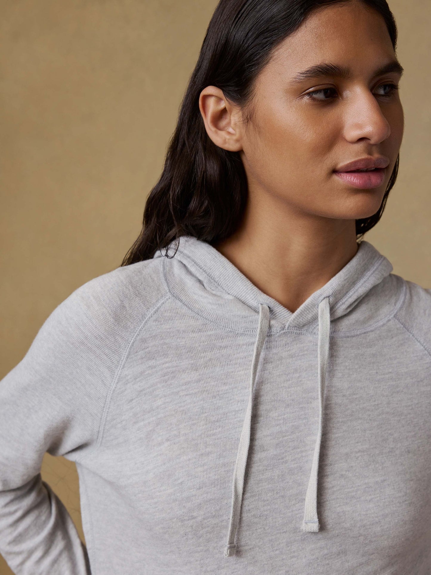 Sunwashed Organic Hoodie - Light Grey Heather