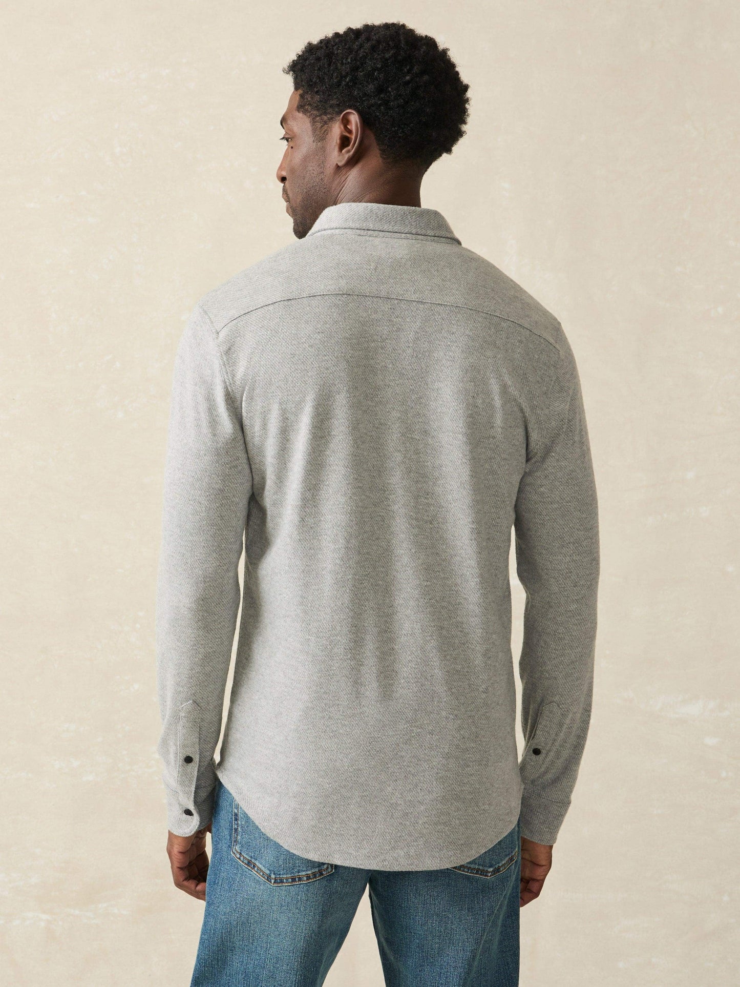 LegendTM Sweater Shirt (Single Pocket) - Fossil Grey Twill