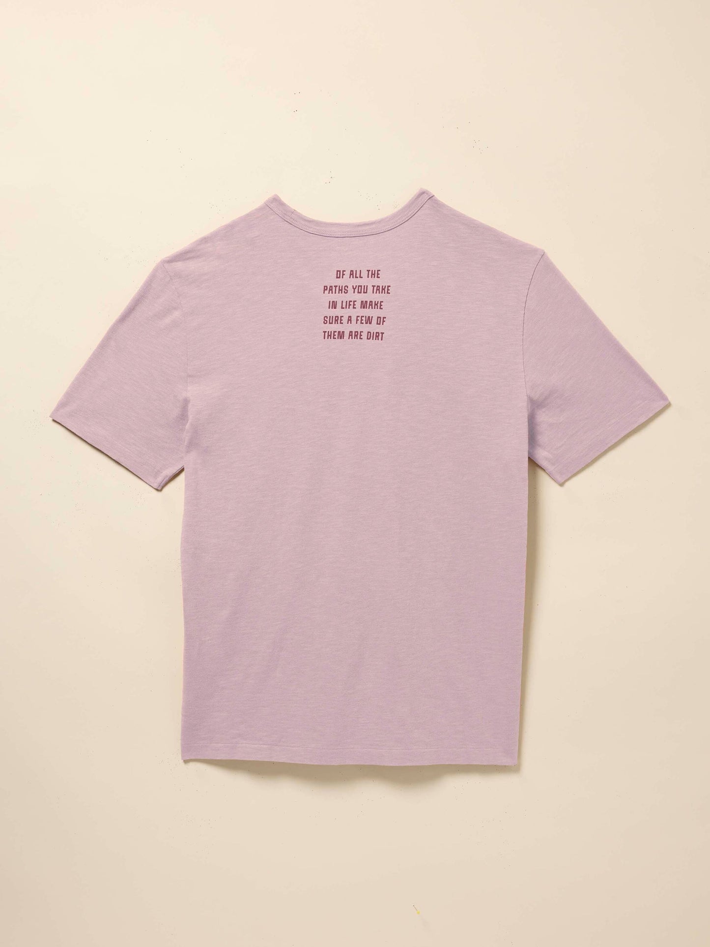 Dirt Sunwashed Tee - Vista Plum