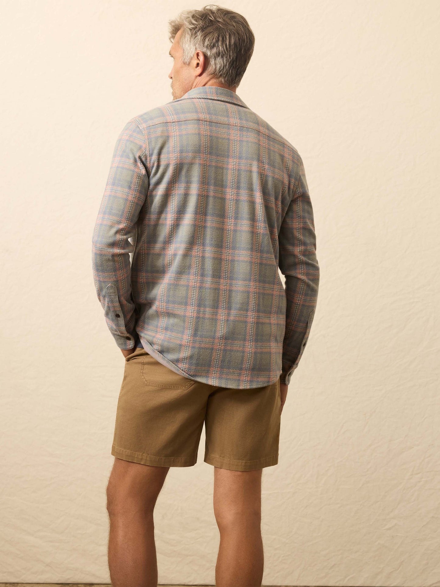 LegendTM Sweater Shirt - Forest Rose Plaid