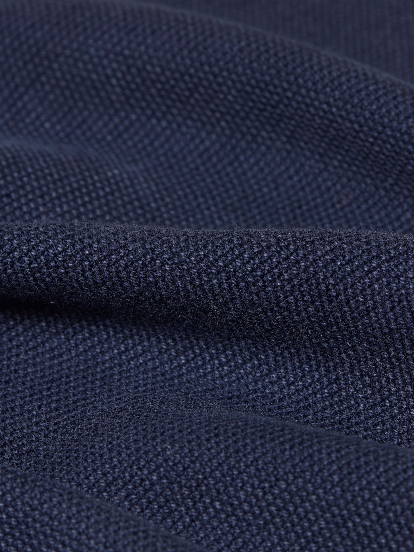 Light-Weight Cotton Crewneck - Ravine Navy