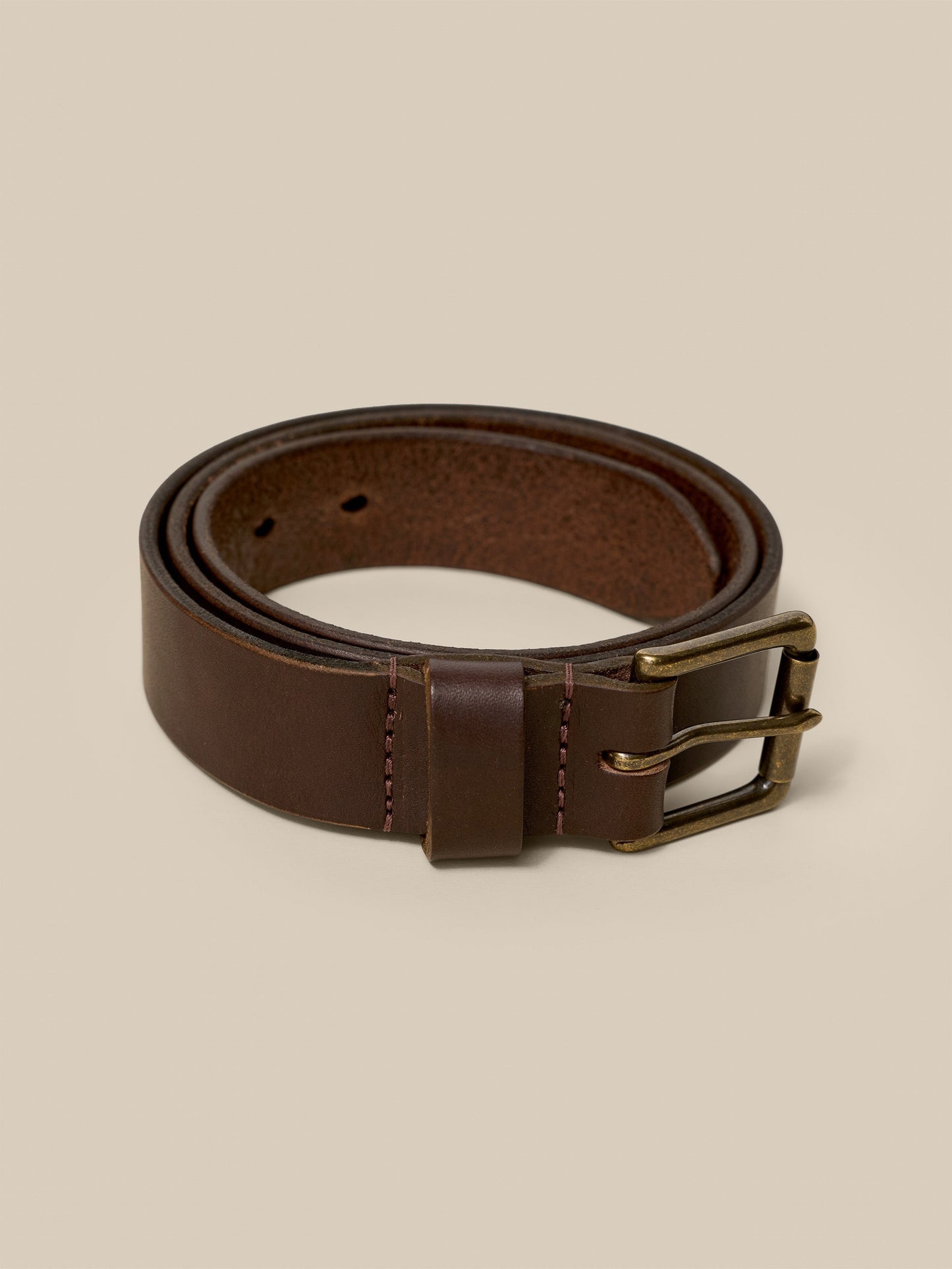 Leather Belt - Brown