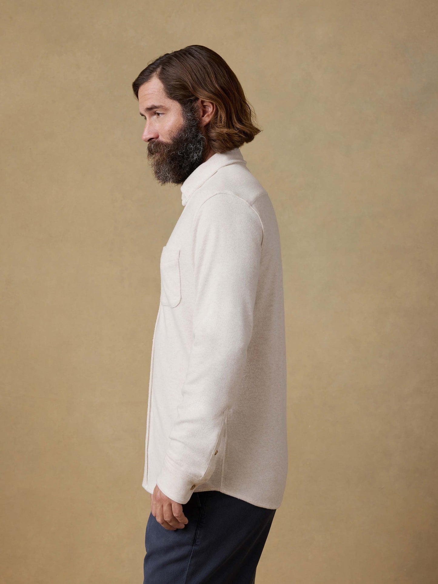 LegendTM Sweater Shirt (single Pocket) - Off White