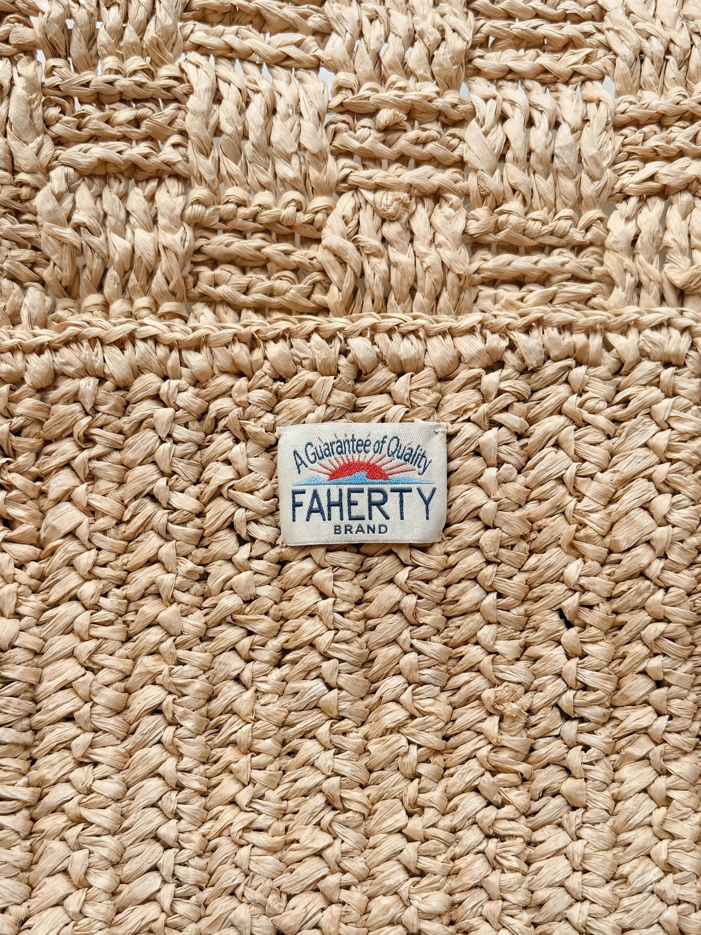 Straw Market Tote - Natural