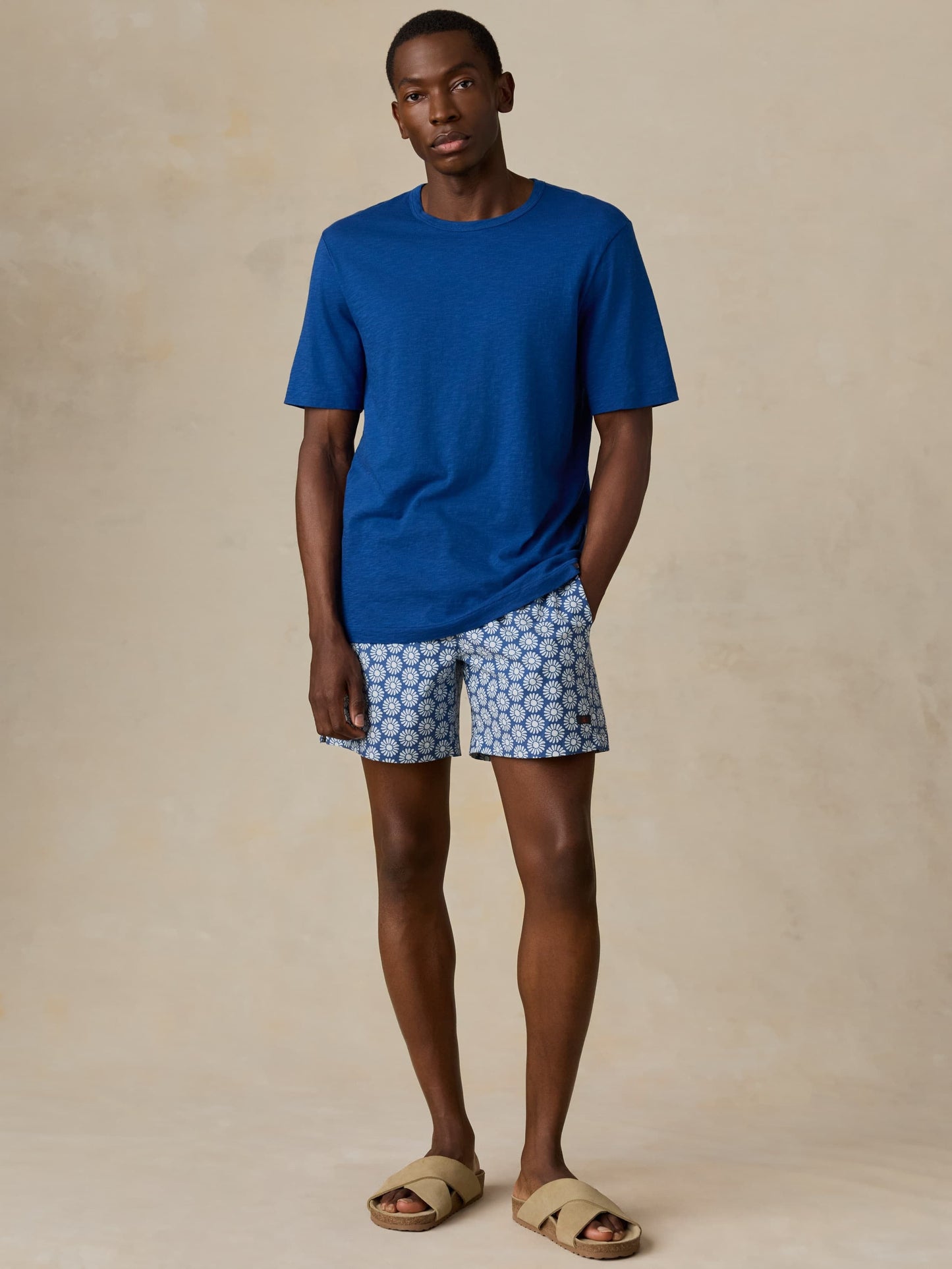 Sunwashed Regenerative Tee - Antilles Blue