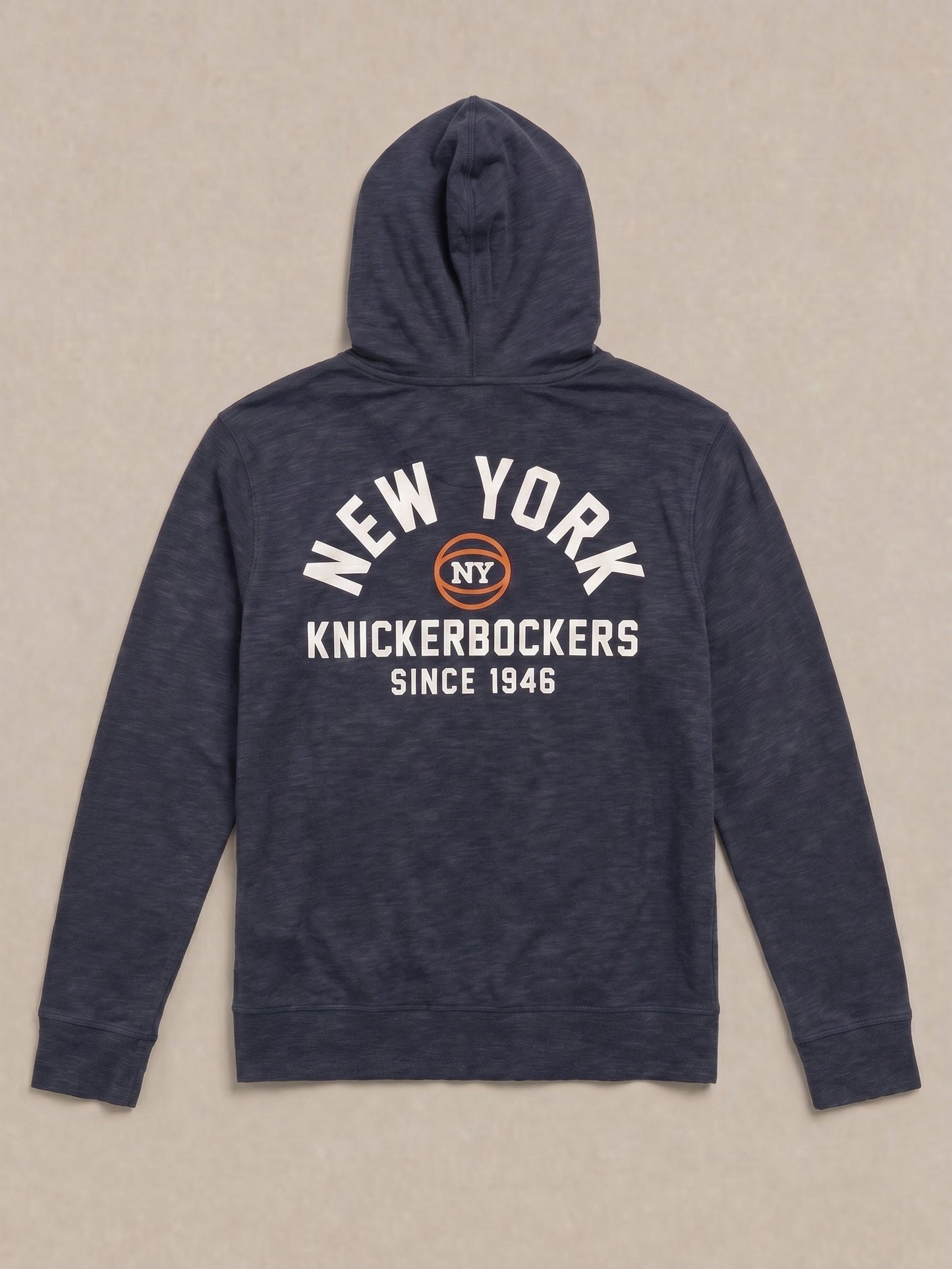 NY Knicks Sunwashed Organic Hoodie - Blue Nights