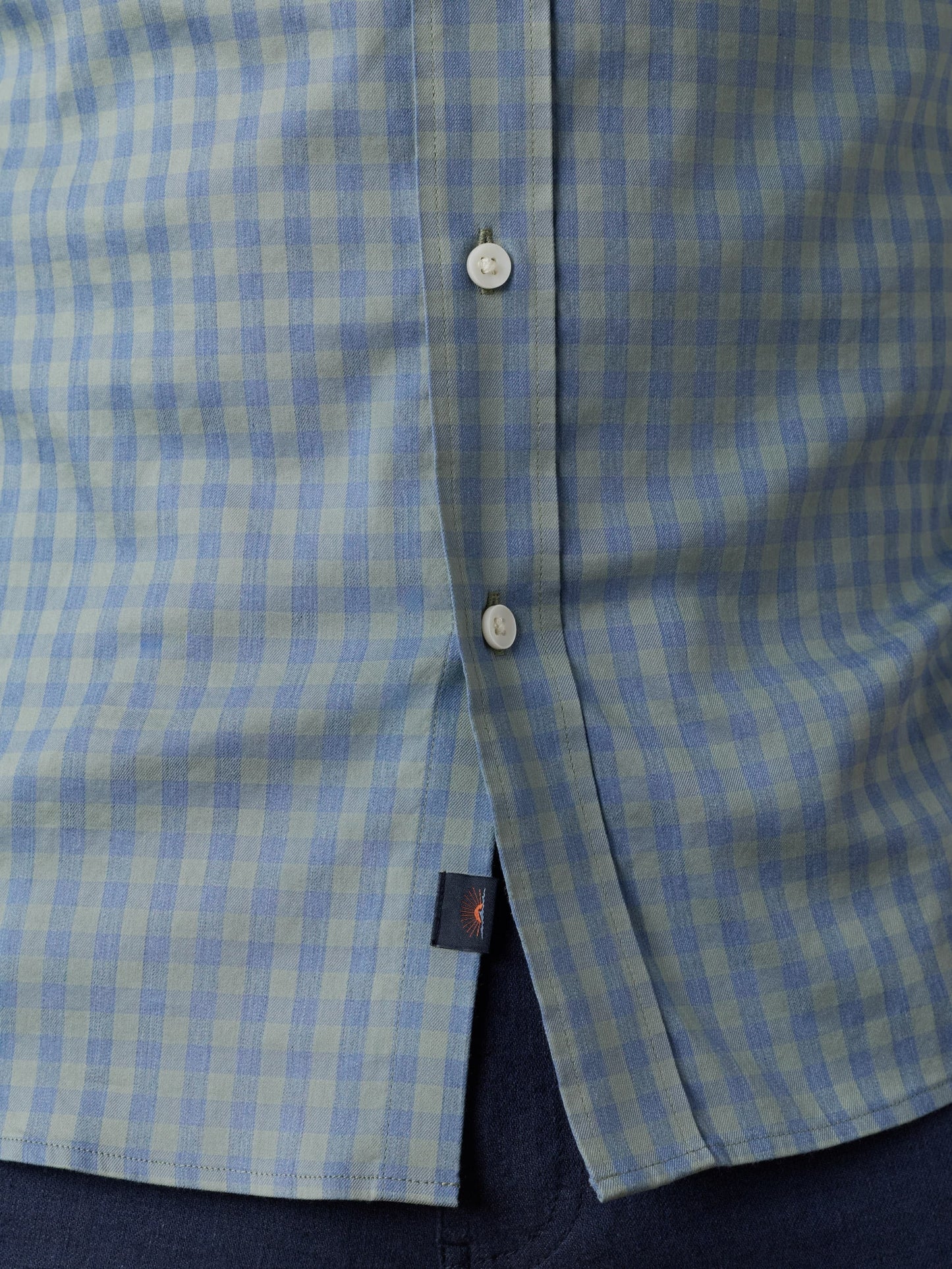 The MovementTM Shirt - Sage Marine Gingham