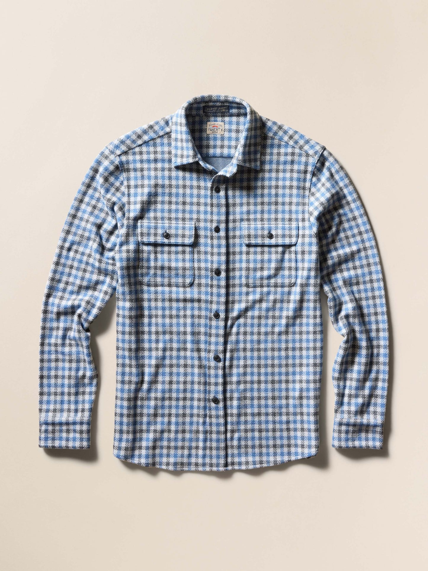 LegendTM Sweater Shirt - Graphite Sky Gingham