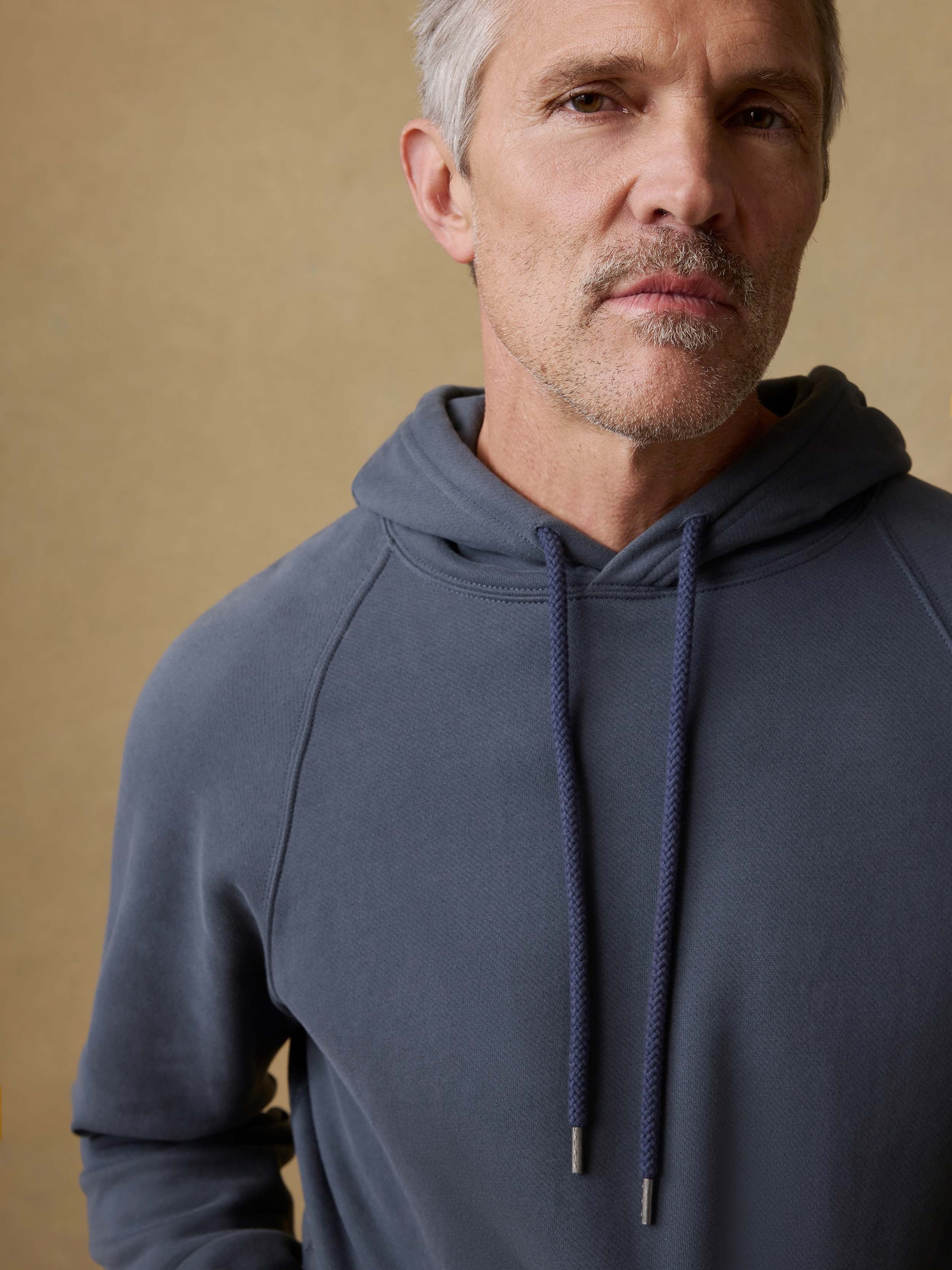 High Standard Fleece Hoodie - Blue Nights
