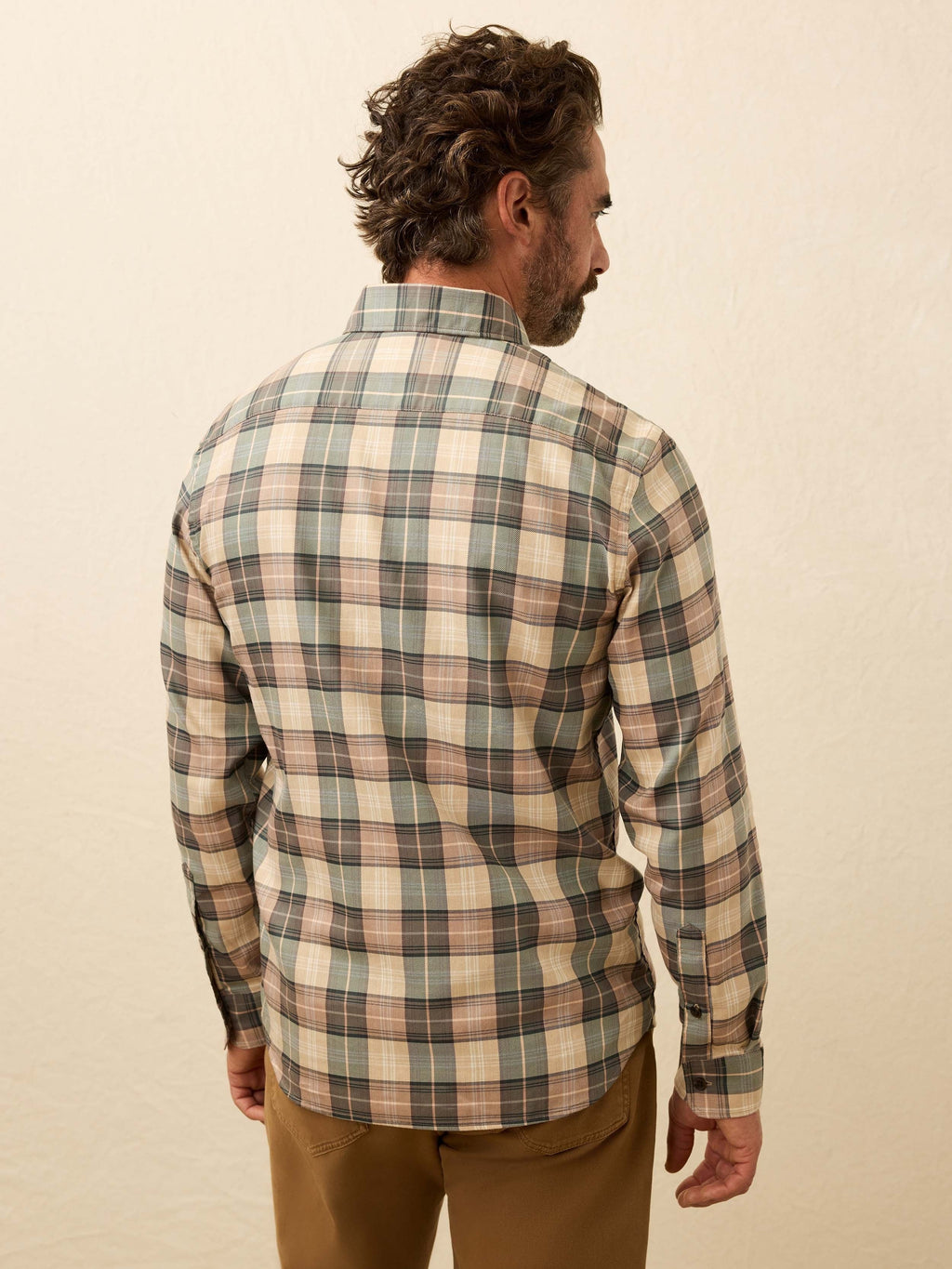 Soft Twill MovementTM Shirt - Olive Sands Plaid