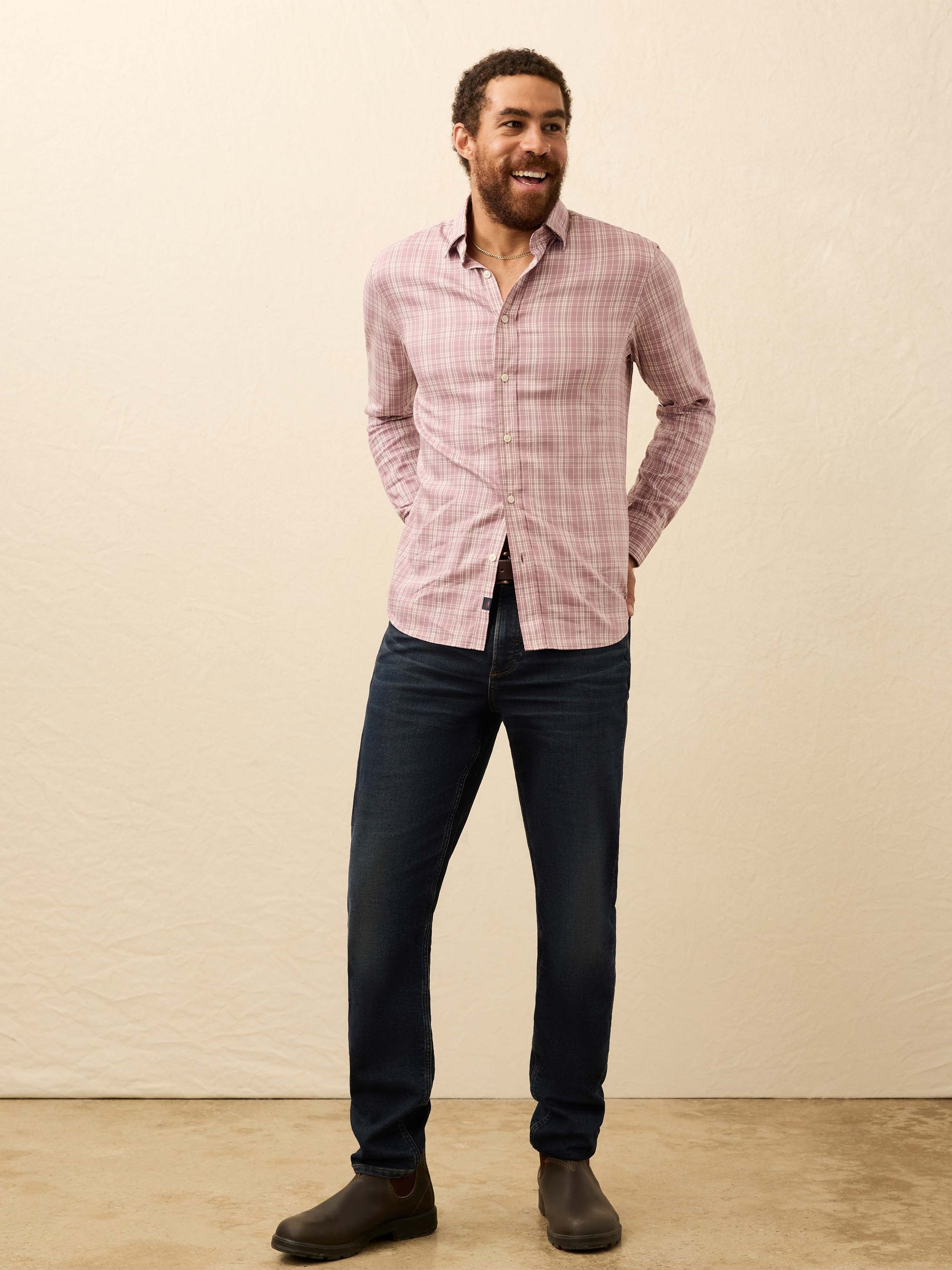 The MovementTM Shirt - Plum Cloud Plaid