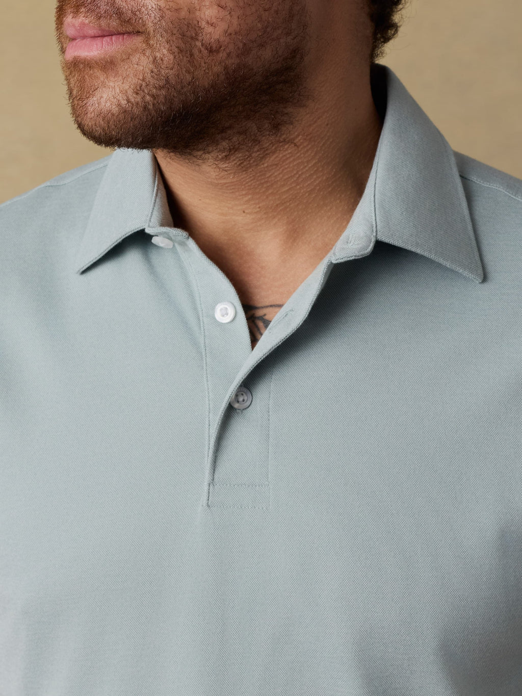 Short-Sleeve MovementTM Pique Polo - Aspen Green Melange