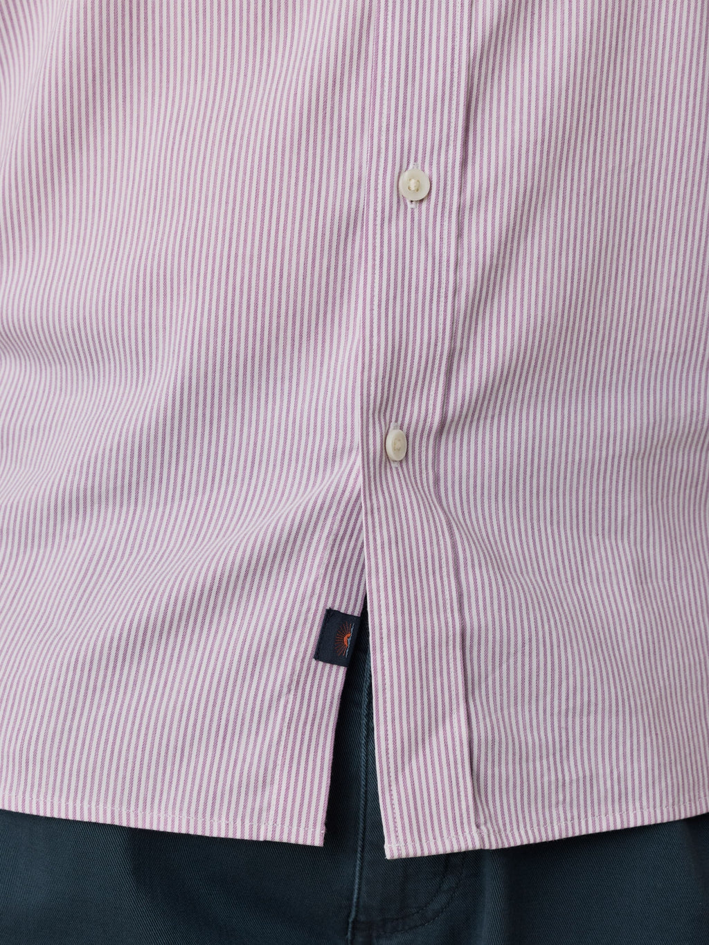 The MovementTM Shirt - Berry Cloud Stripe