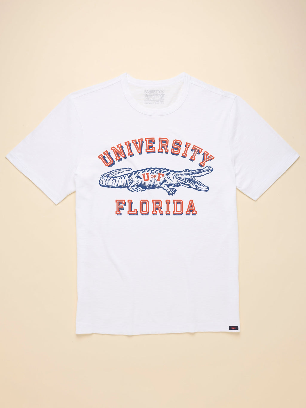 University of Florida Sunwashed Tee - White