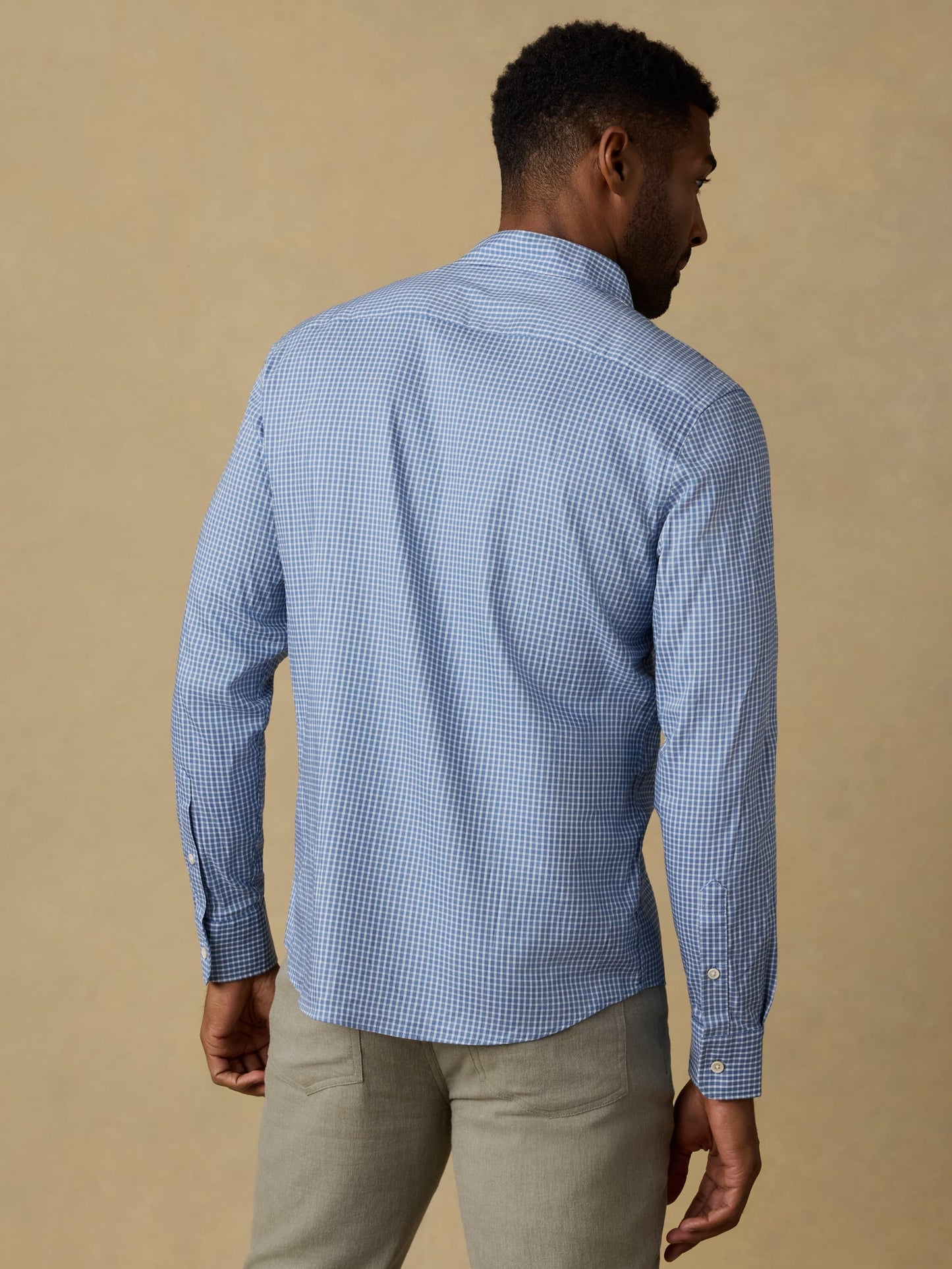 MovementTM Monterey Shirt - White Blue Check