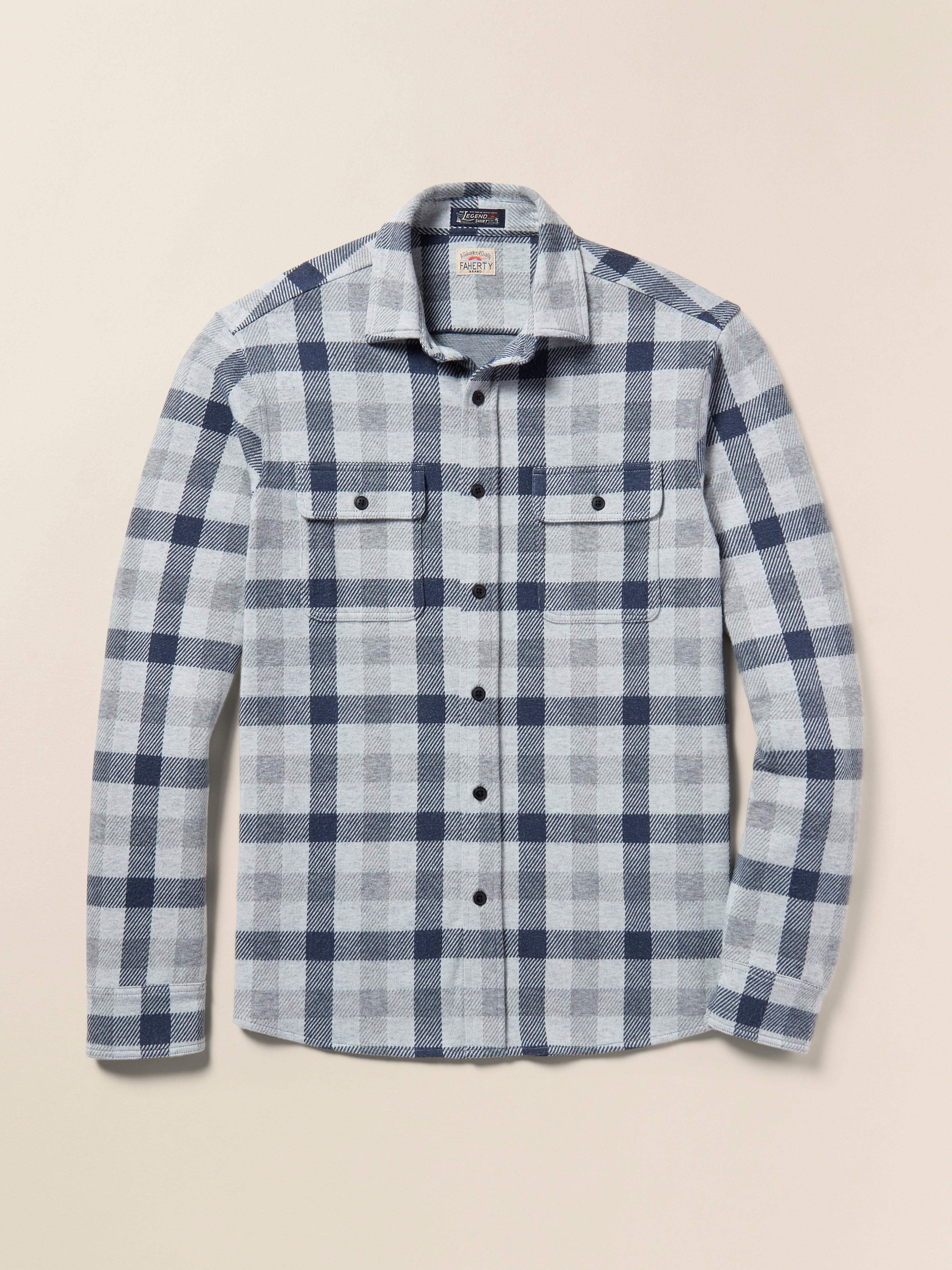LegendTM Sweater Shirt - Snowy Night Check