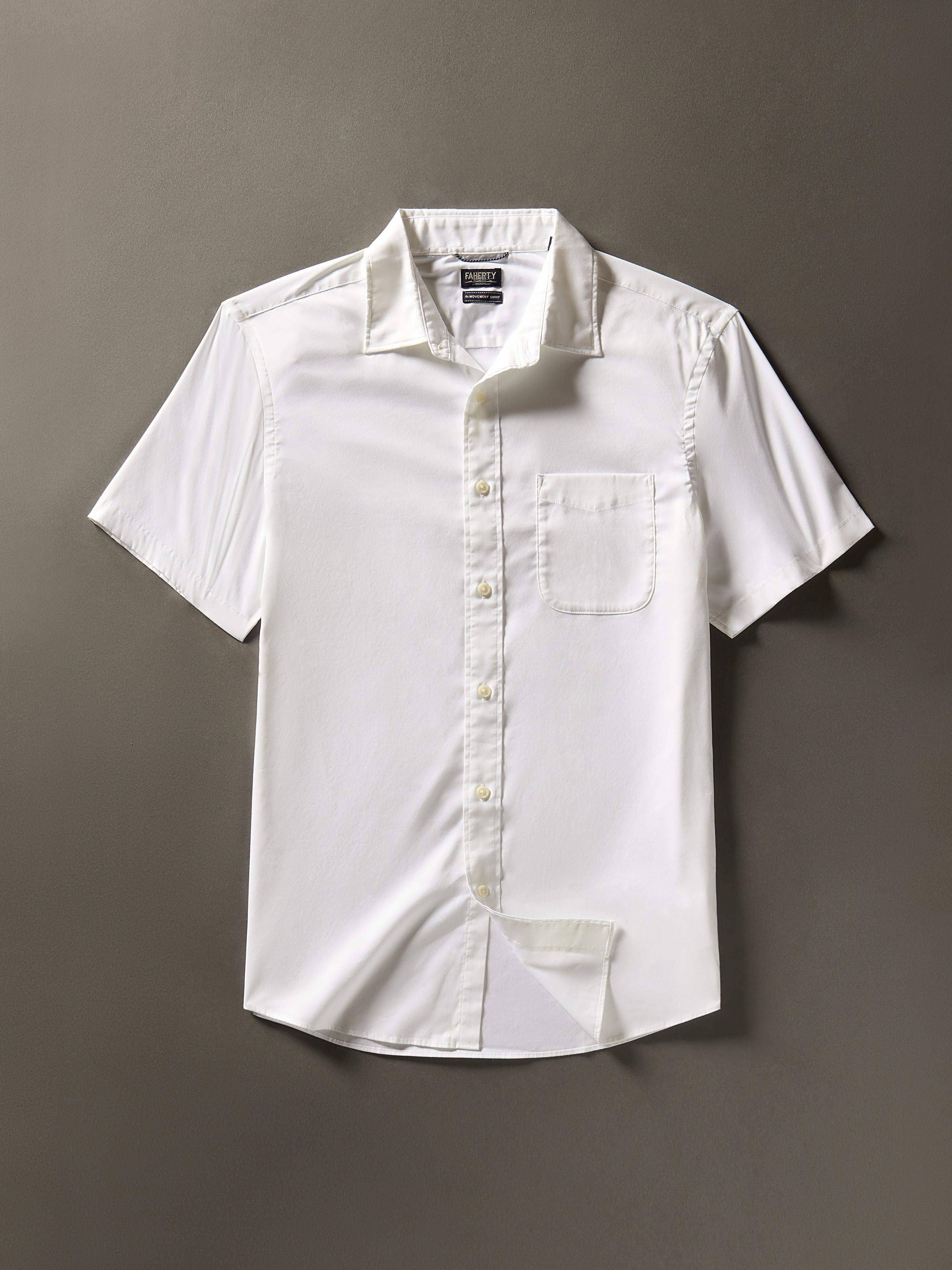 Short-Sleeve Movement Shirt - Cloud White