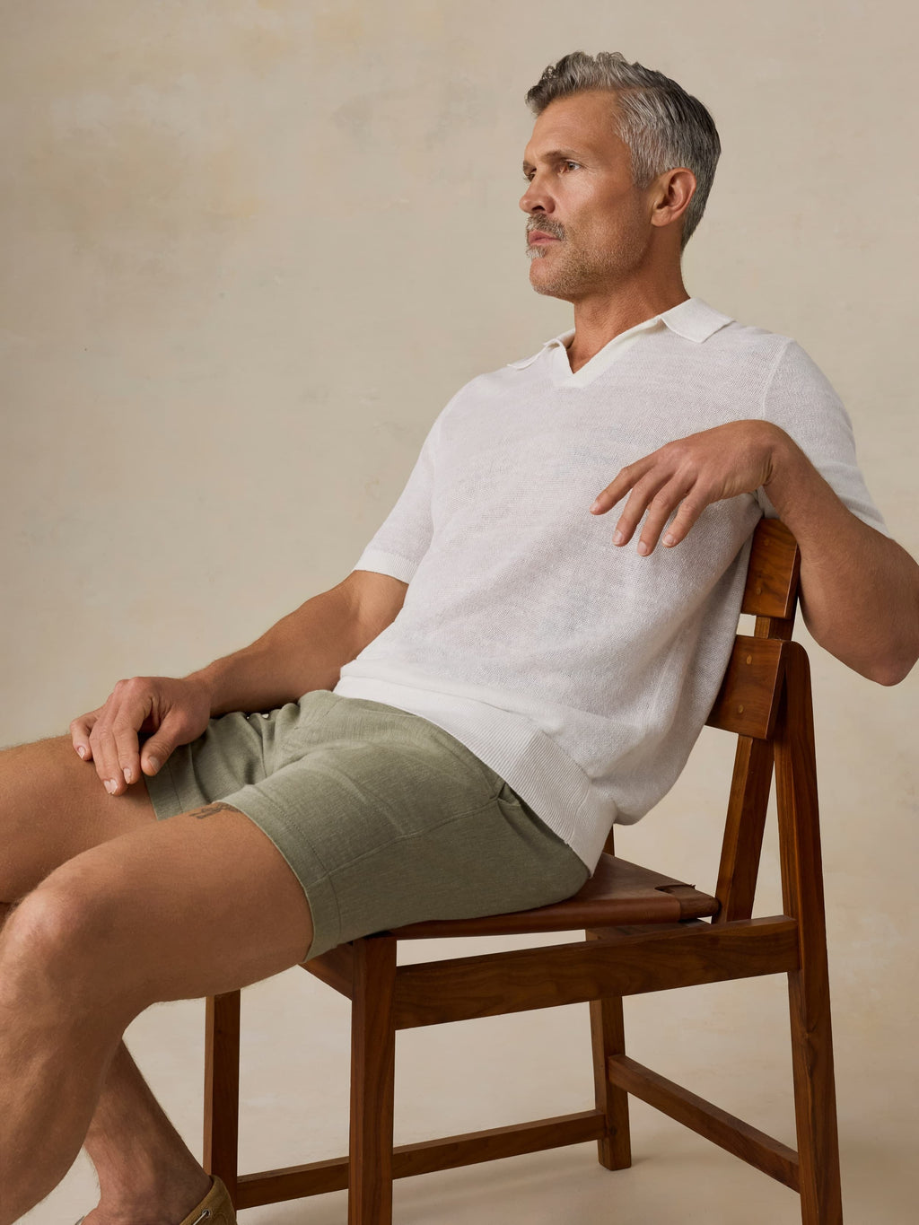 MovementTM Linen Short - Sage Cliff