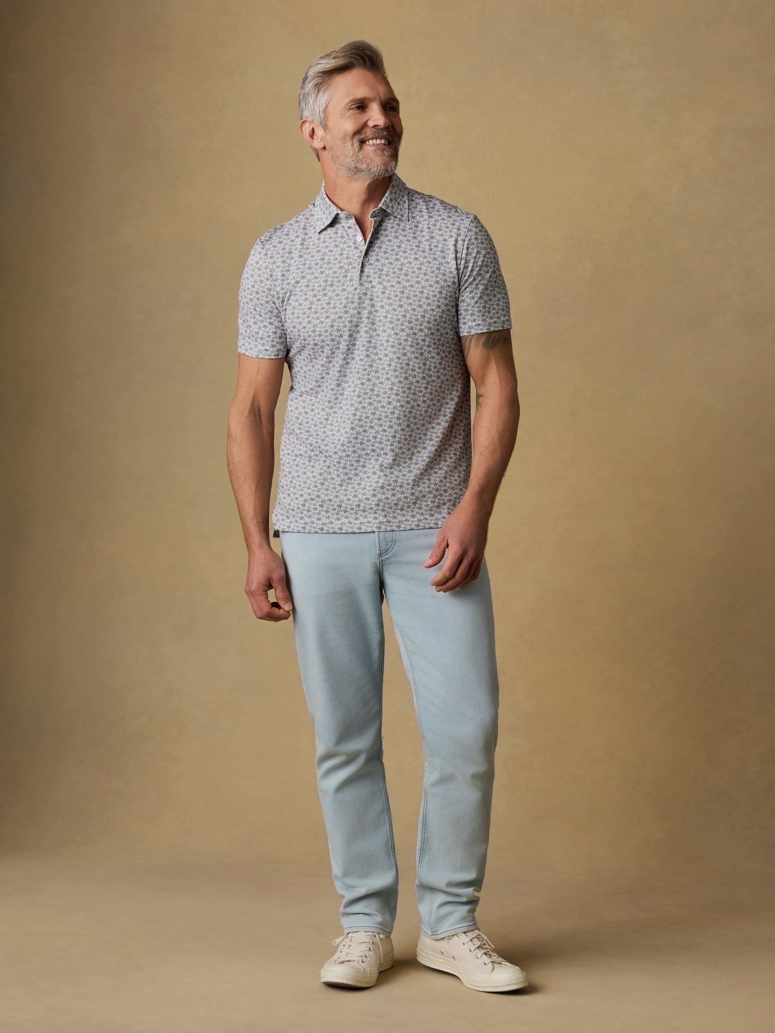 Short-Sleeve MovementTM Pique Polo - Olive Palm Beach
