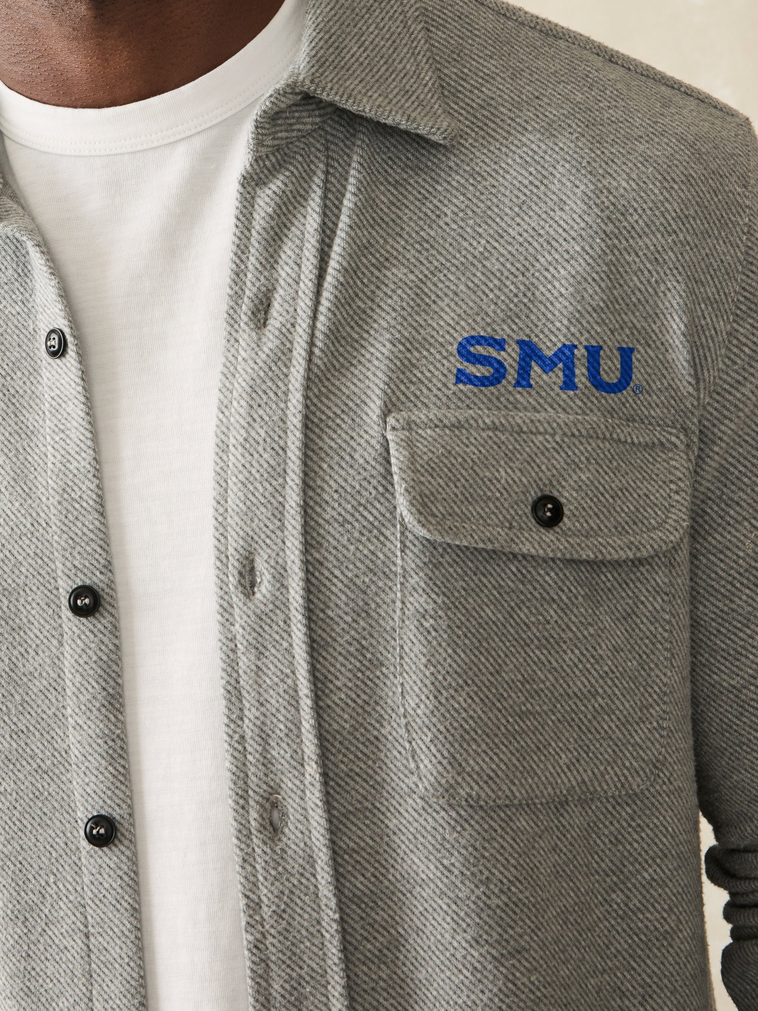 Southern Methodist University LegendTM Sweater Shirt - Fossil Grey Twill