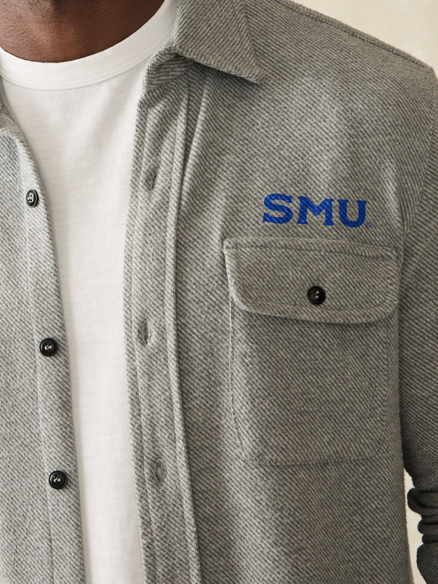Southern Methodist University LegendTM Sweater Shirt - Fossil Grey Twill