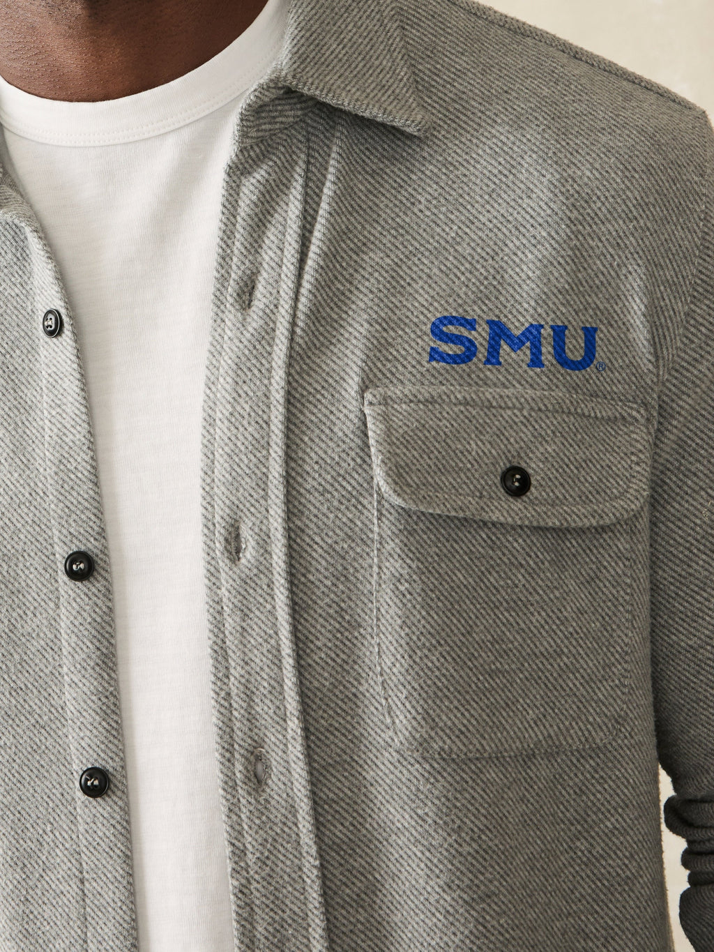 Southern Methodist University LegendTM Sweater Shirt - Fossil Grey Twill