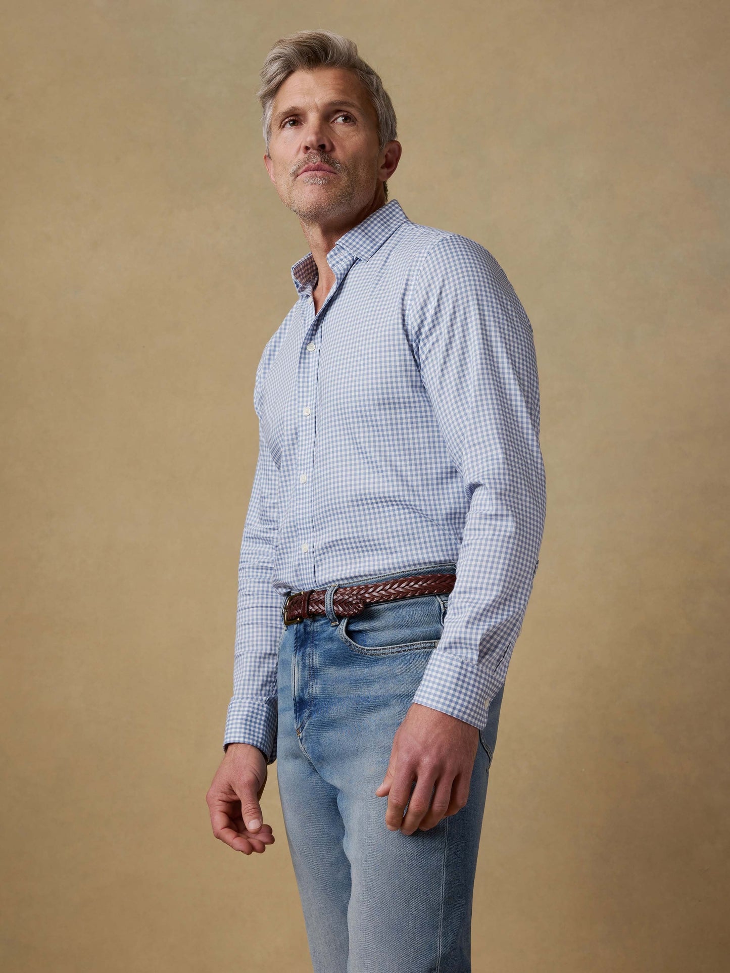 The MovementTM Shirt - Light Blue Gingham