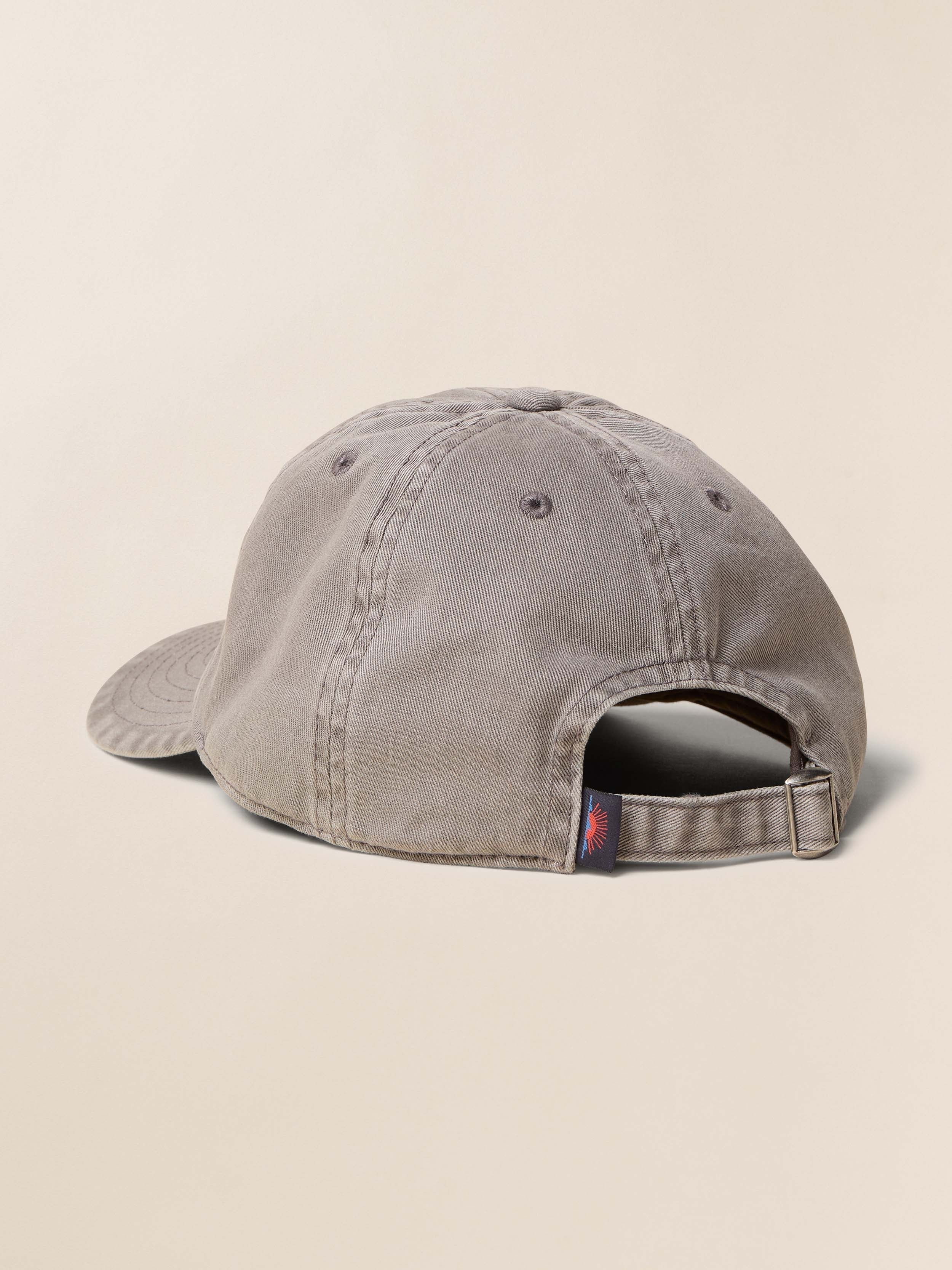 Sunwashed Twill Baseball Hat - Carbon