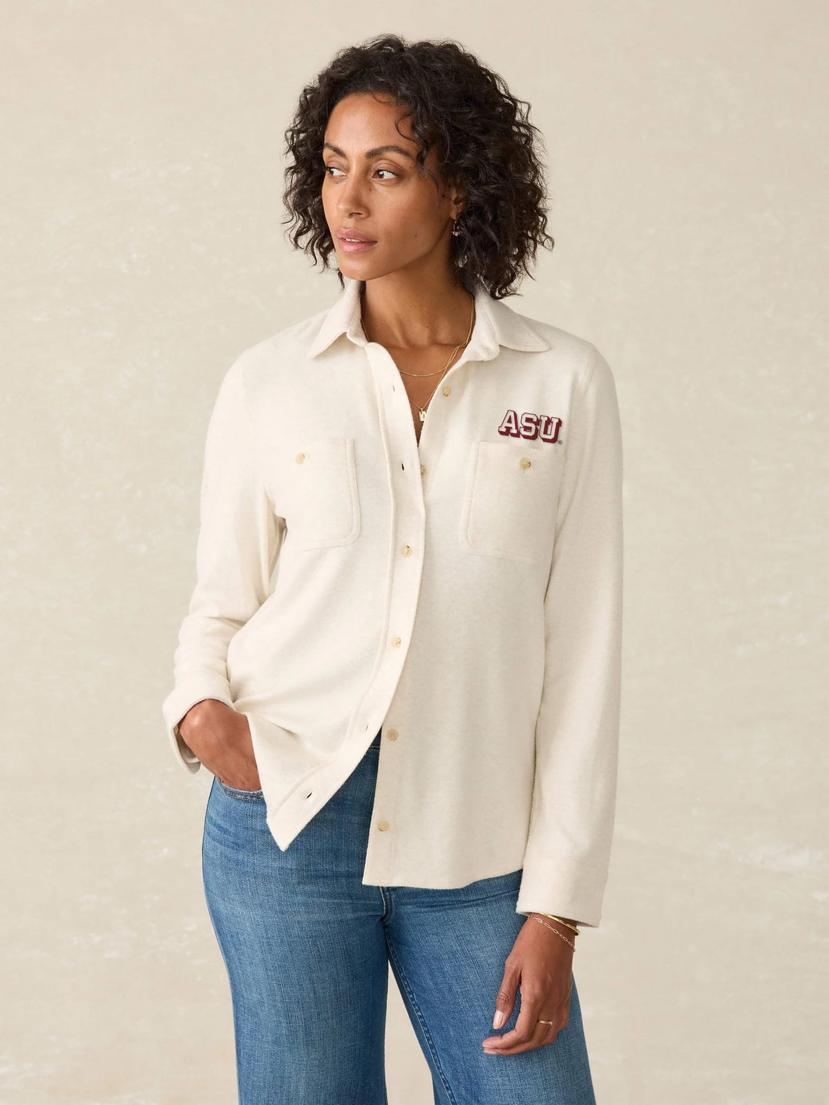 Arizona State University LegendTM Sweater Shirt - Off White