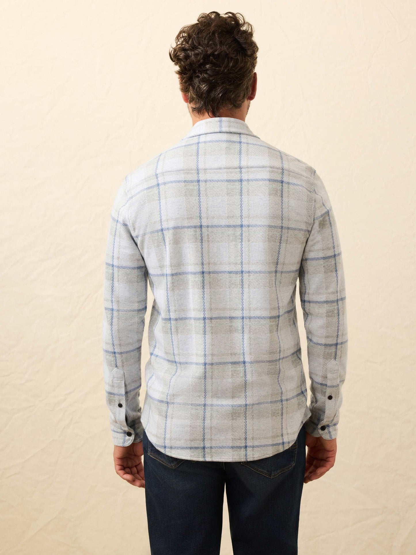 LegendTM Sweater Shirt - Maine Sky Plaid