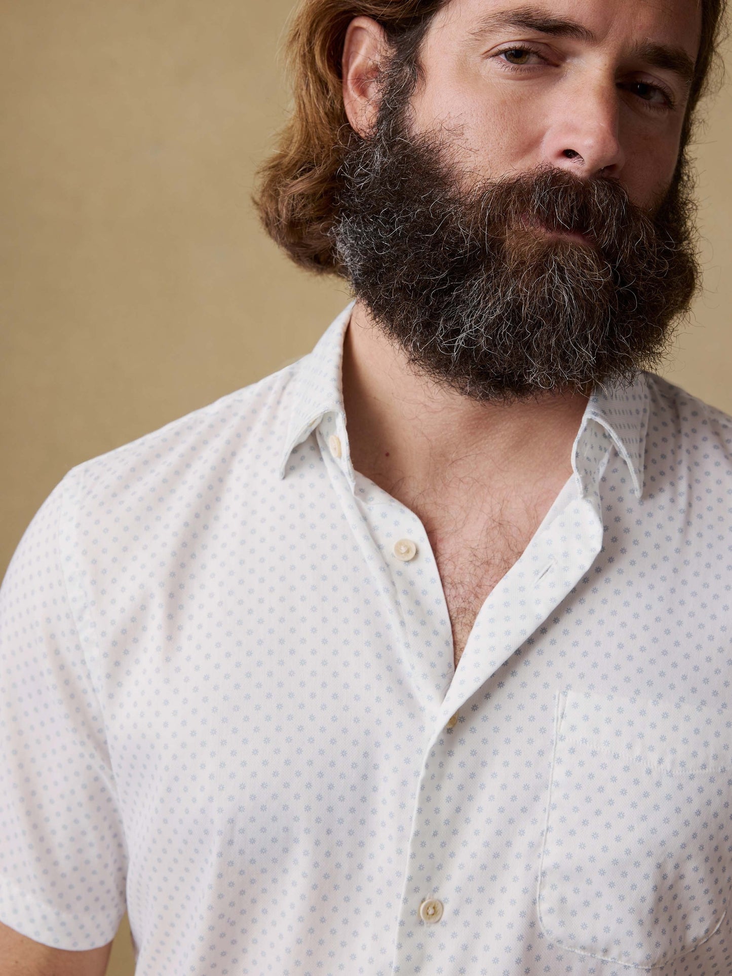 Short-Sleeve MovementTM Monterey Shirt - Mist Sunburst