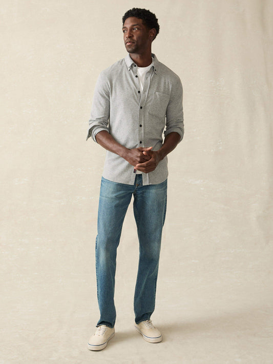LegendTM Sweater Shirt (Single Pocket) - Fossil Grey Twill