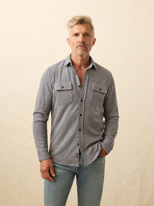 LegendTM Sweater Shirt - Encinitas Gingham