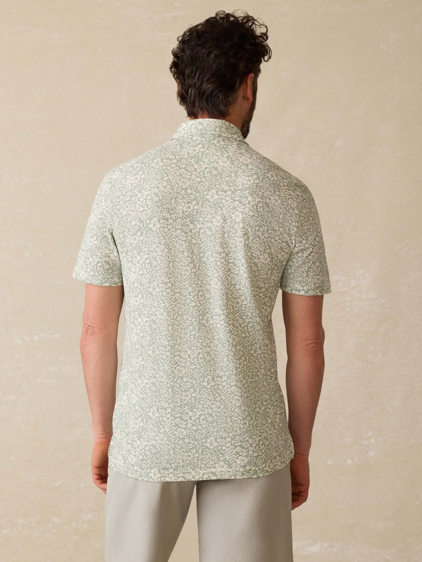 Short-Sleeve MovementTM Pique Polo - Dusty Sage Hilo