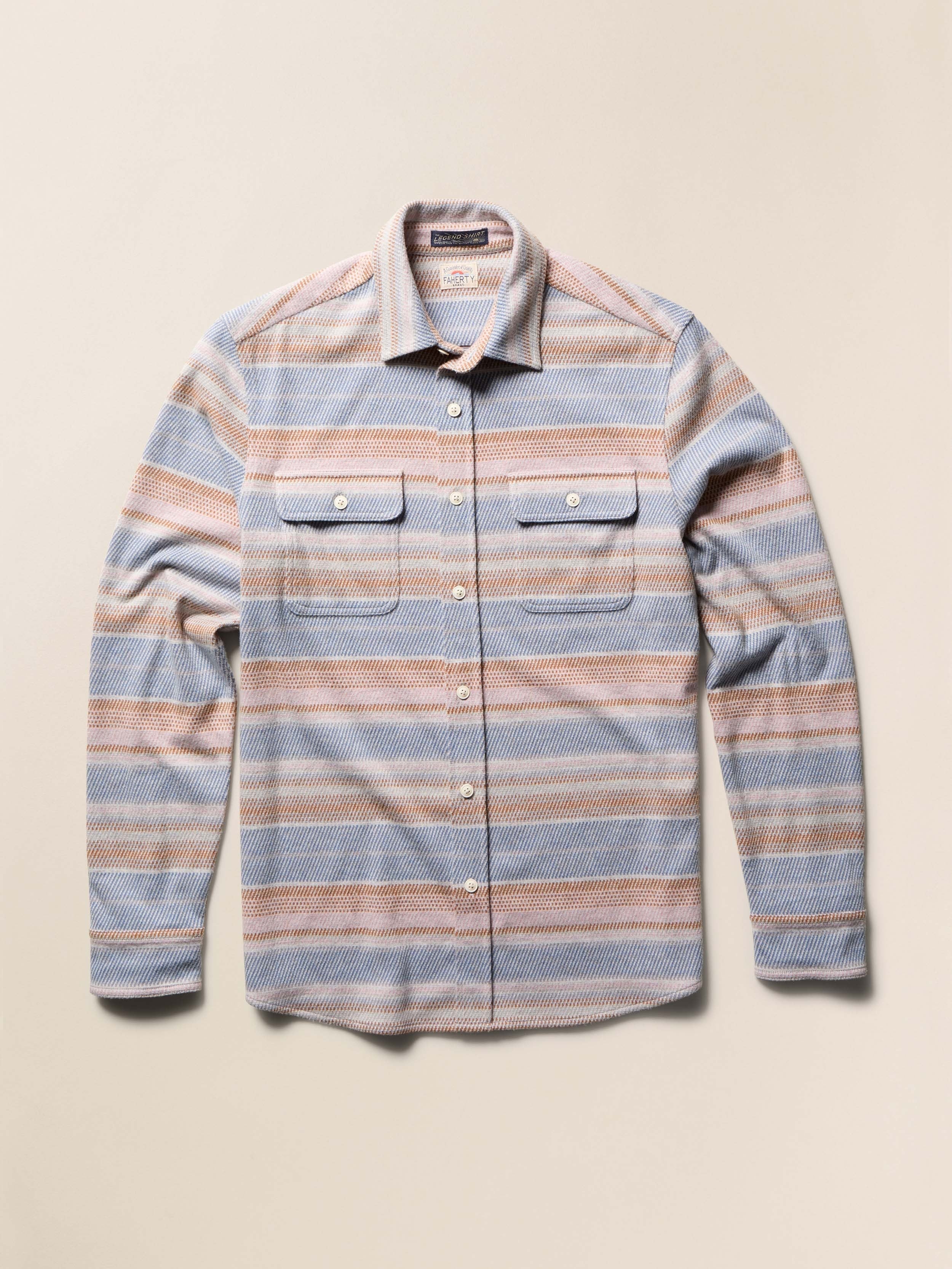 LegendTM Sweater Shirt - Isle Breeze Stripe