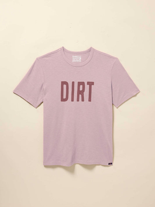 Dirt Sunwashed Tee - Vista Plum