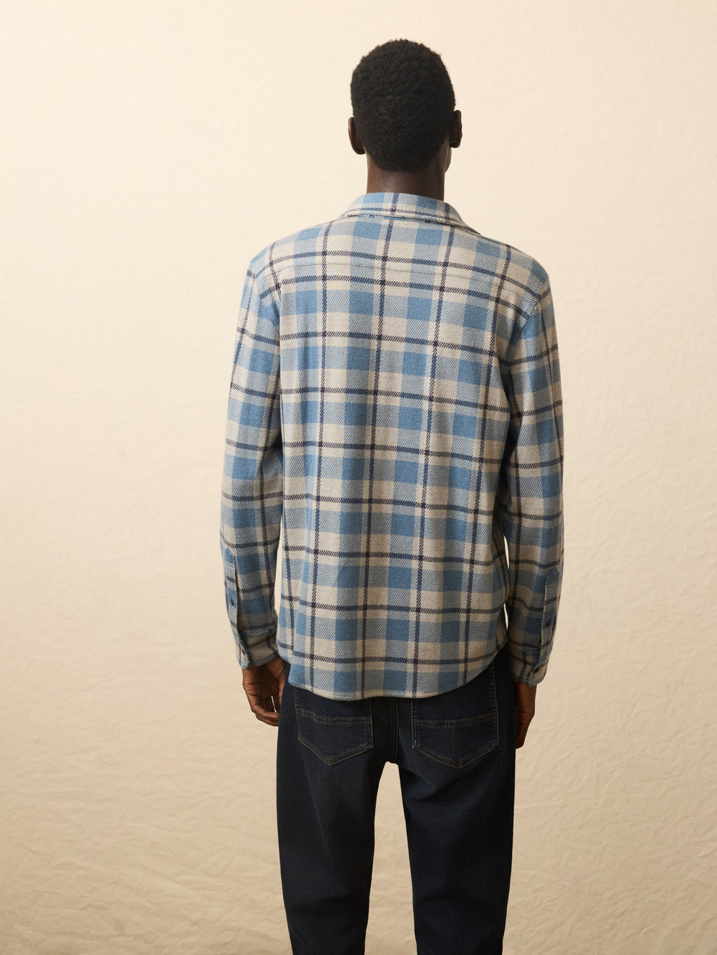 LegendTM Sweater Shirt - Overcast Ocean Plaid