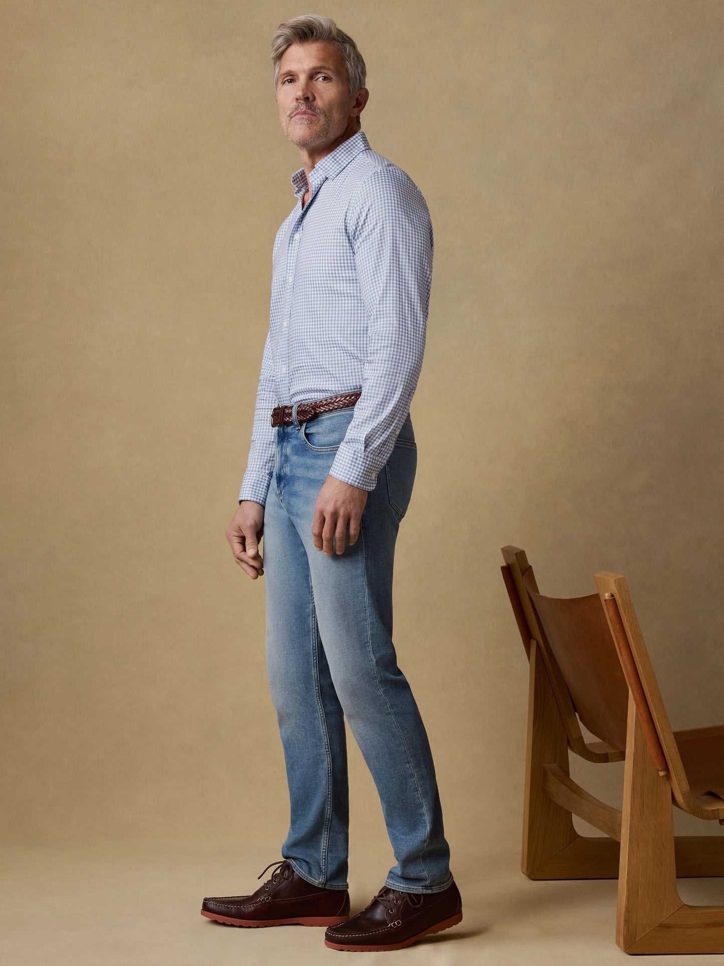 The MovementTM Shirt - Light Blue Gingham