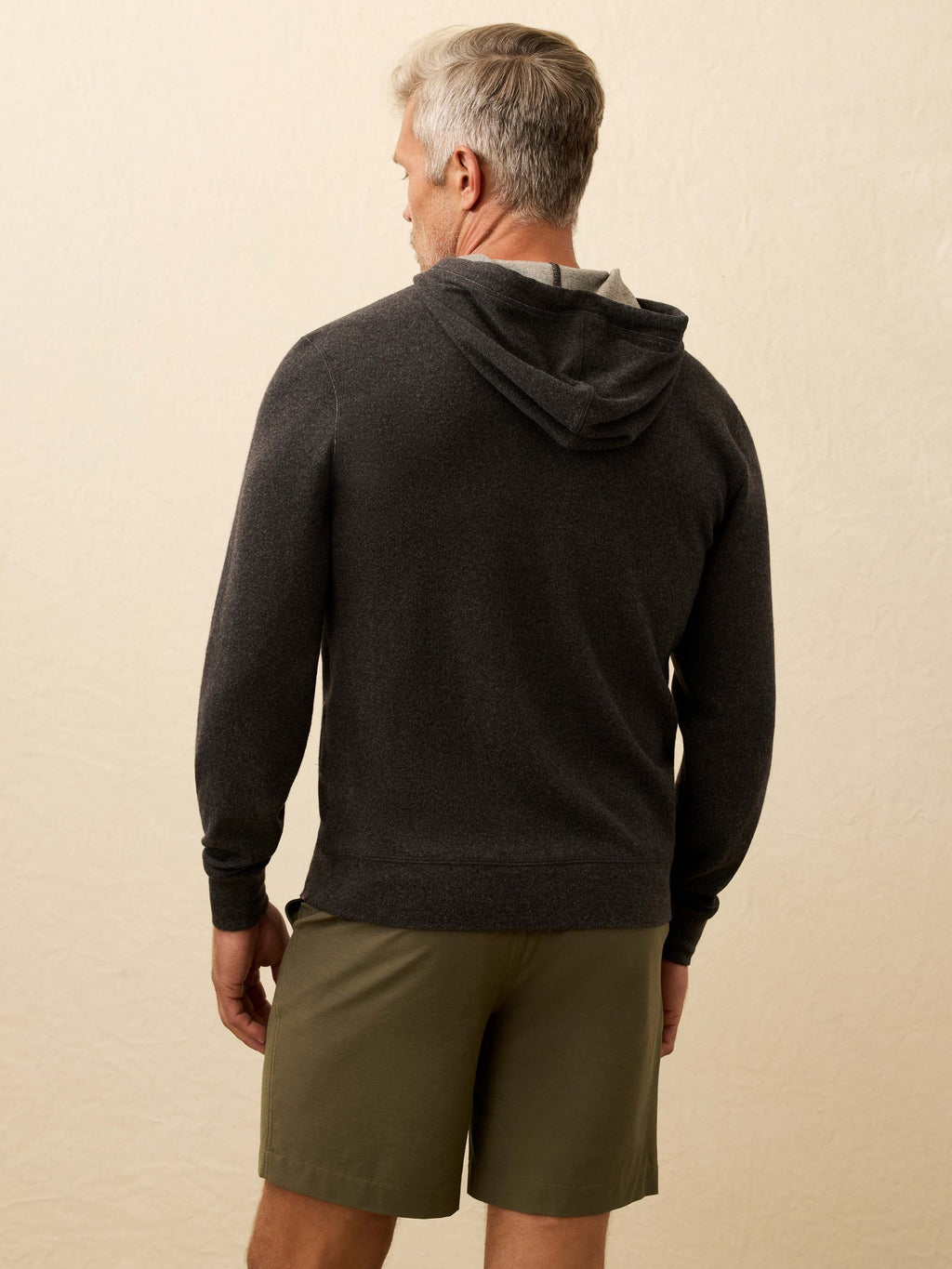 LegendTM Sweater Hoodie - Charcoal Heather Surf Stripe