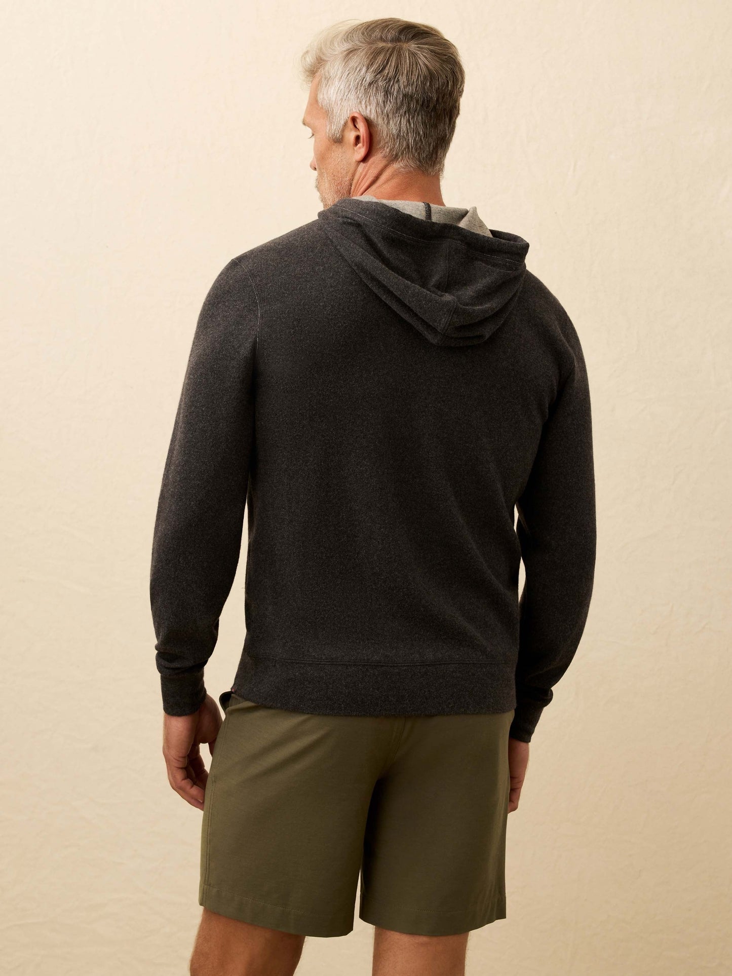 LegendTM Sweater Hoodie - Charcoal Heather Surf Stripe