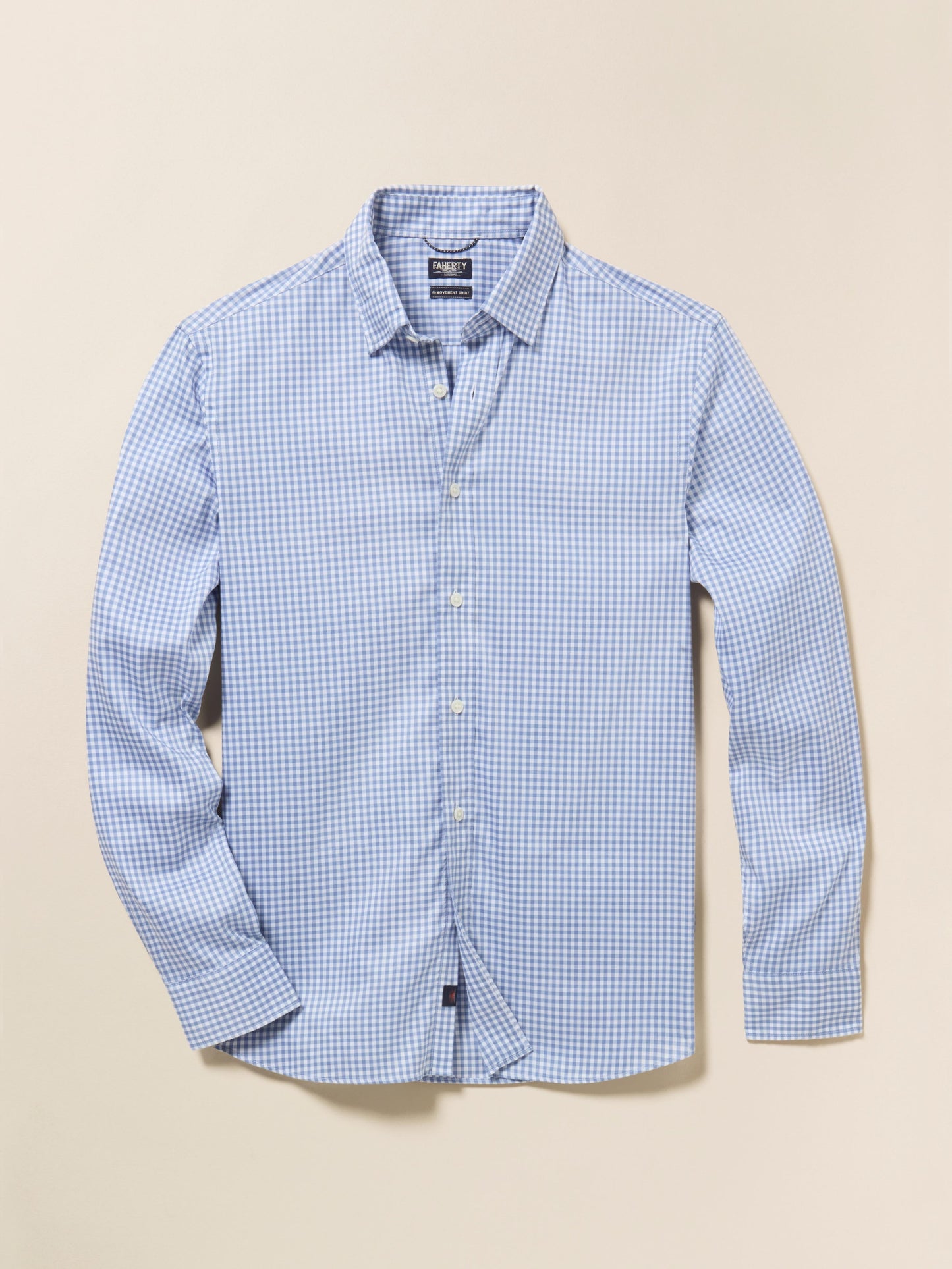 The MovementTM Shirt (Tall) - Light Blue Gingham