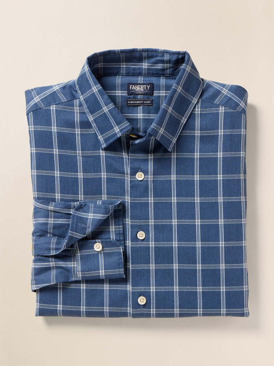 MovementTM Monterey Shirt - Midnight Cloud Plaid