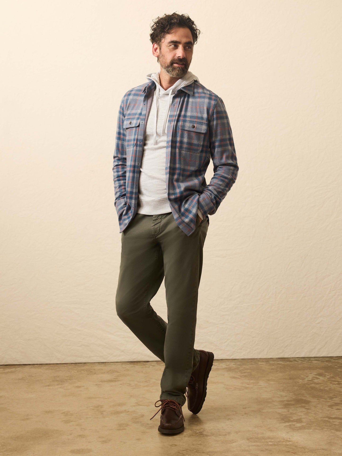 LegendTM Sweater Shirt - Three Lakes Plaid