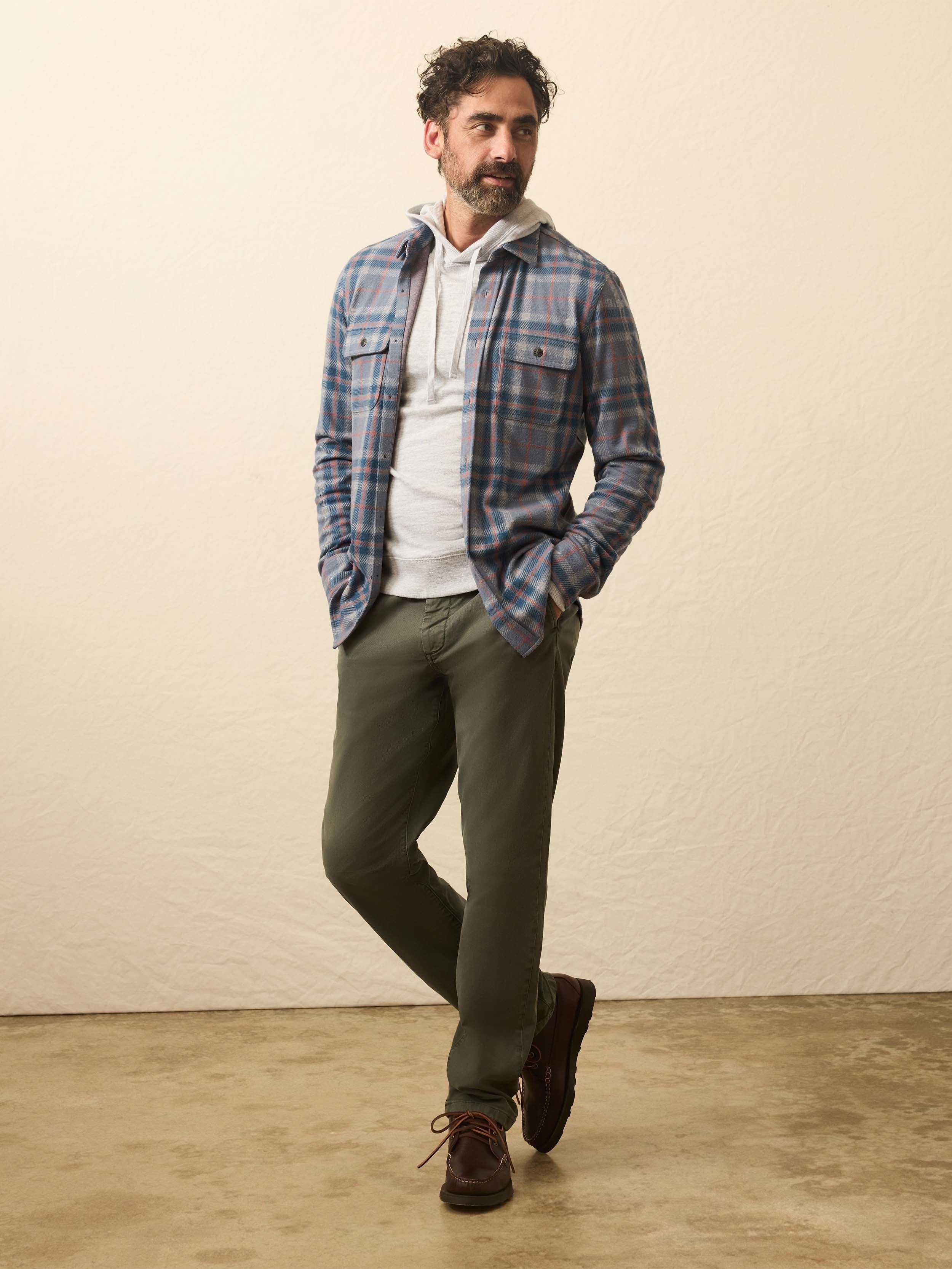 LegendTM Sweater Shirt - Three Lakes Plaid