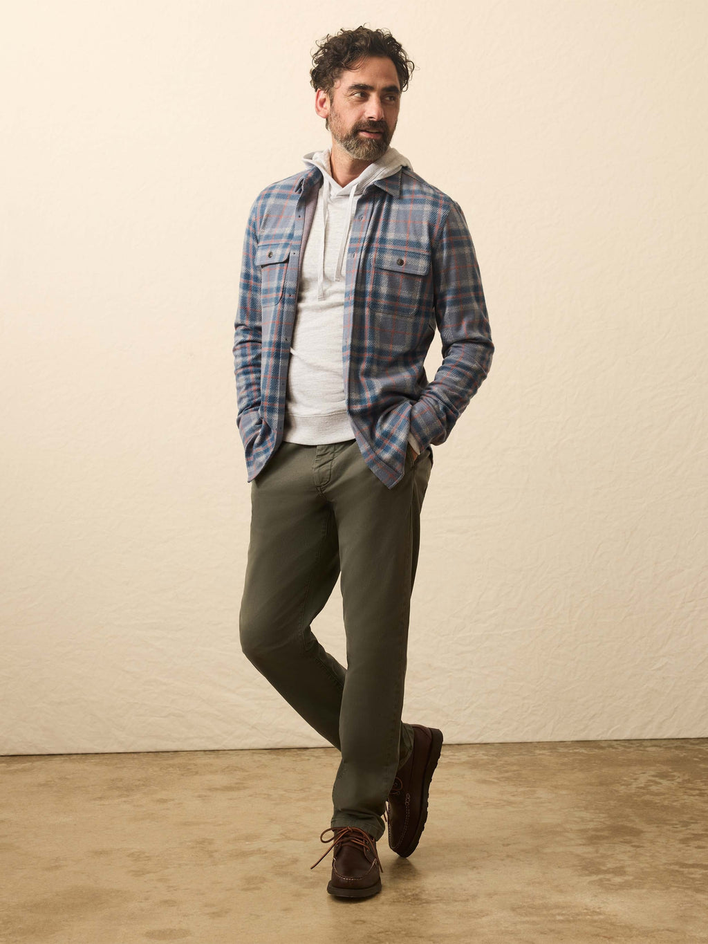 LegendTM Sweater Shirt - Three Lakes Plaid