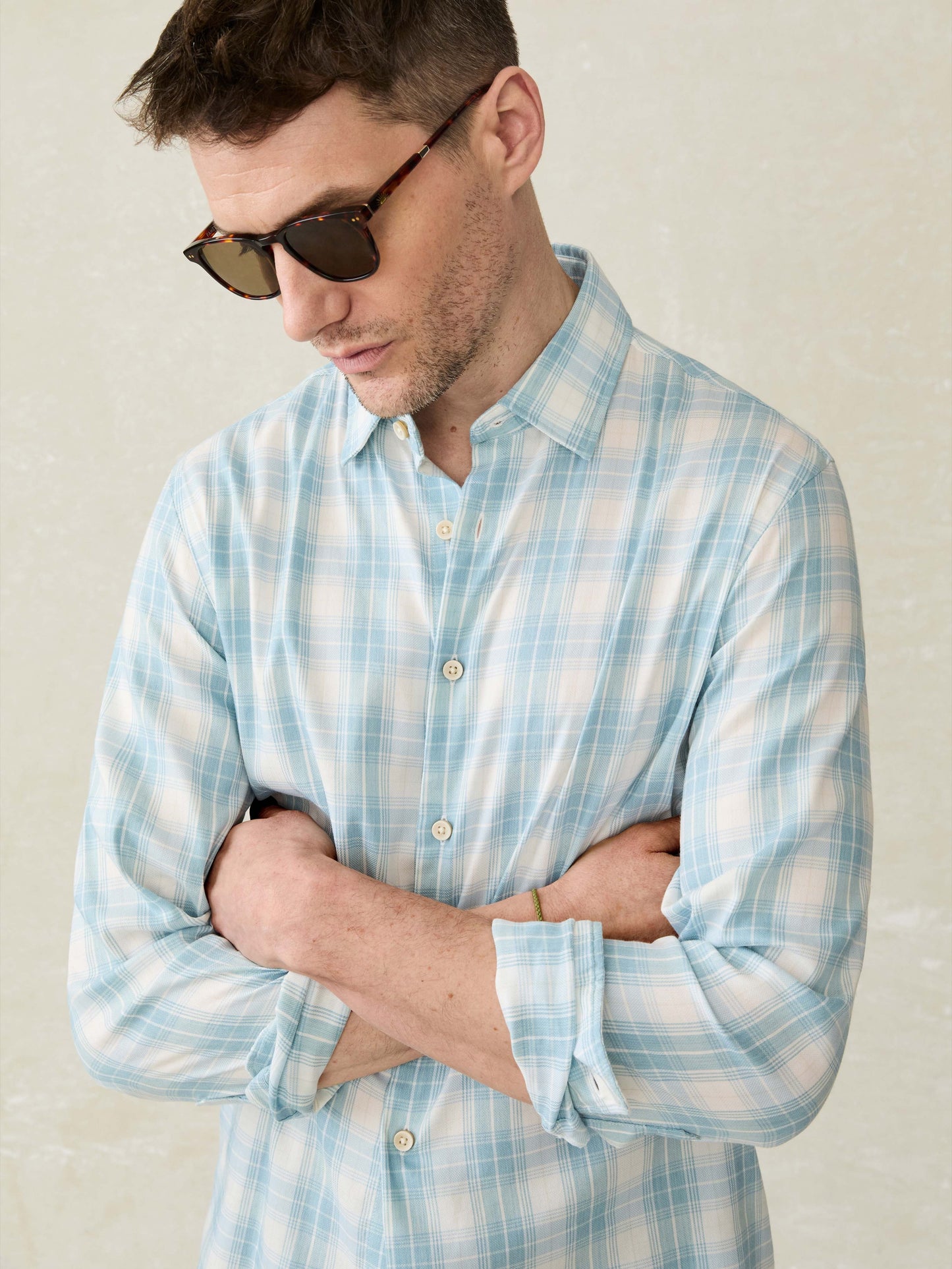 MovementTM Monterey Shirt - Summer Sky Plaid